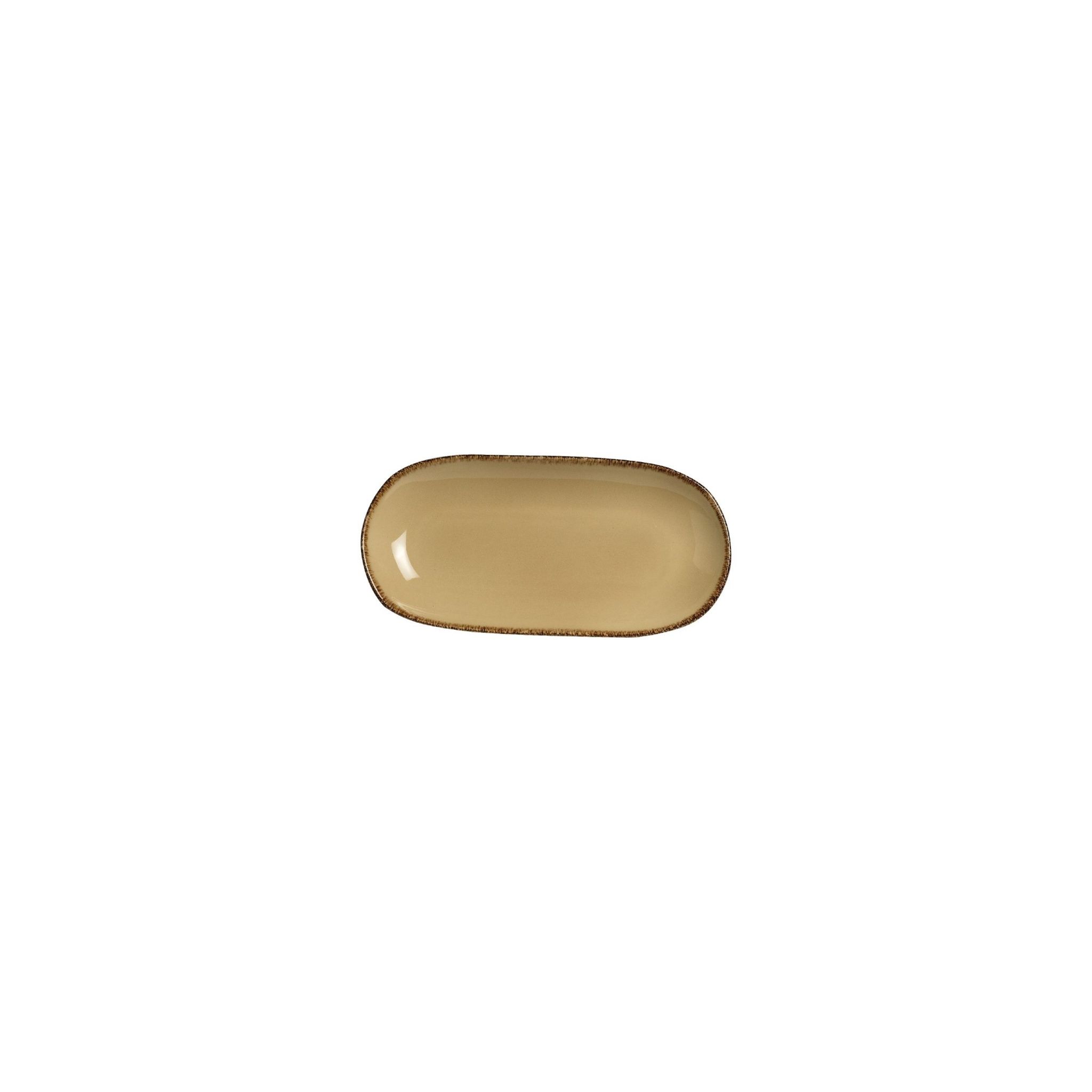 Steelite Terramesa V7108 Wheat Tasters Oval Trays 255mm (Pack of 6)