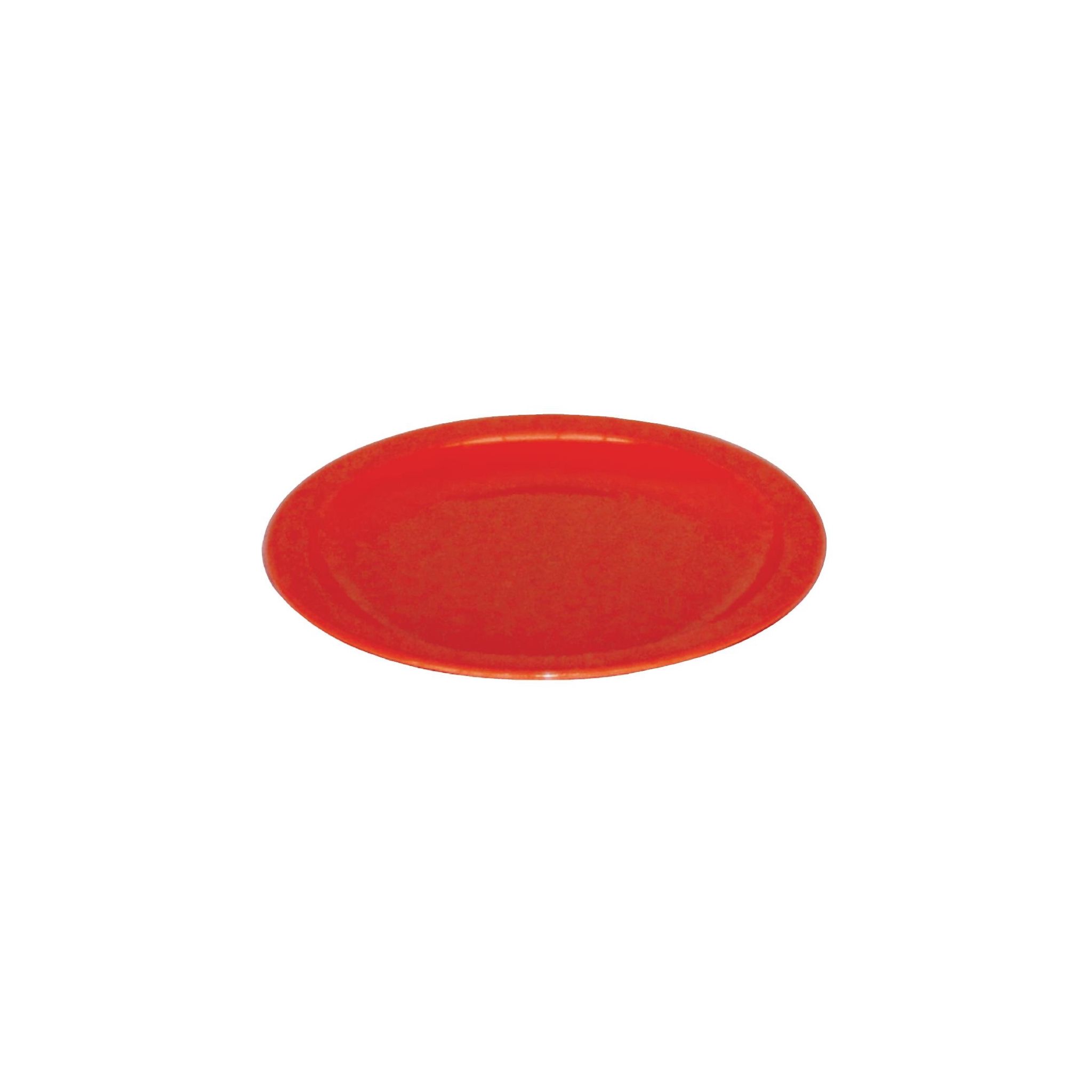 Olympia Kristallon CB770 Polycarbonate Plates Red 230mm (Pack of 12)