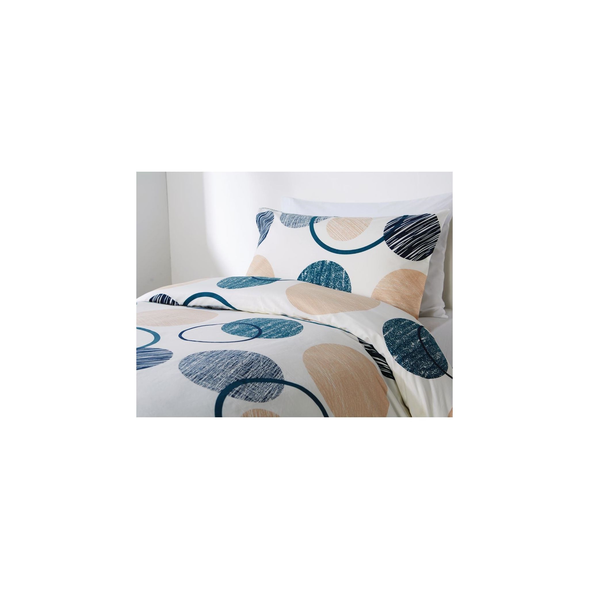 Mitre Essentials Eclipse GU324 Single Duvet Cover Blue