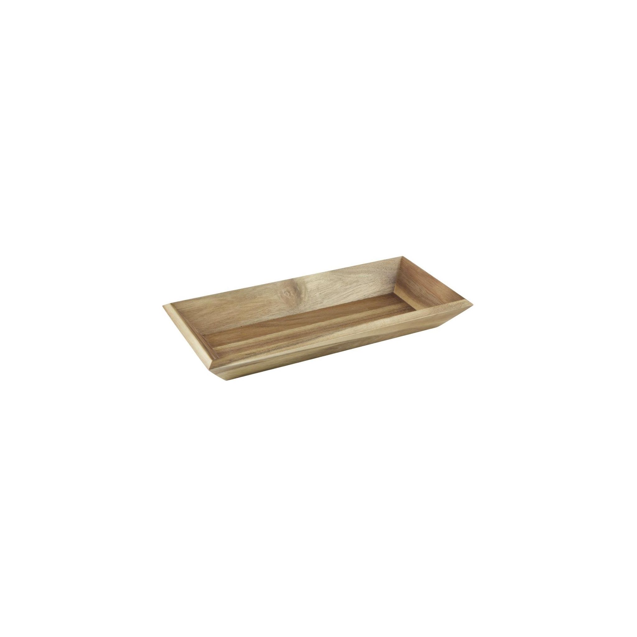 Olympia DP884 Acacia Rectangular Tray 380x180mm