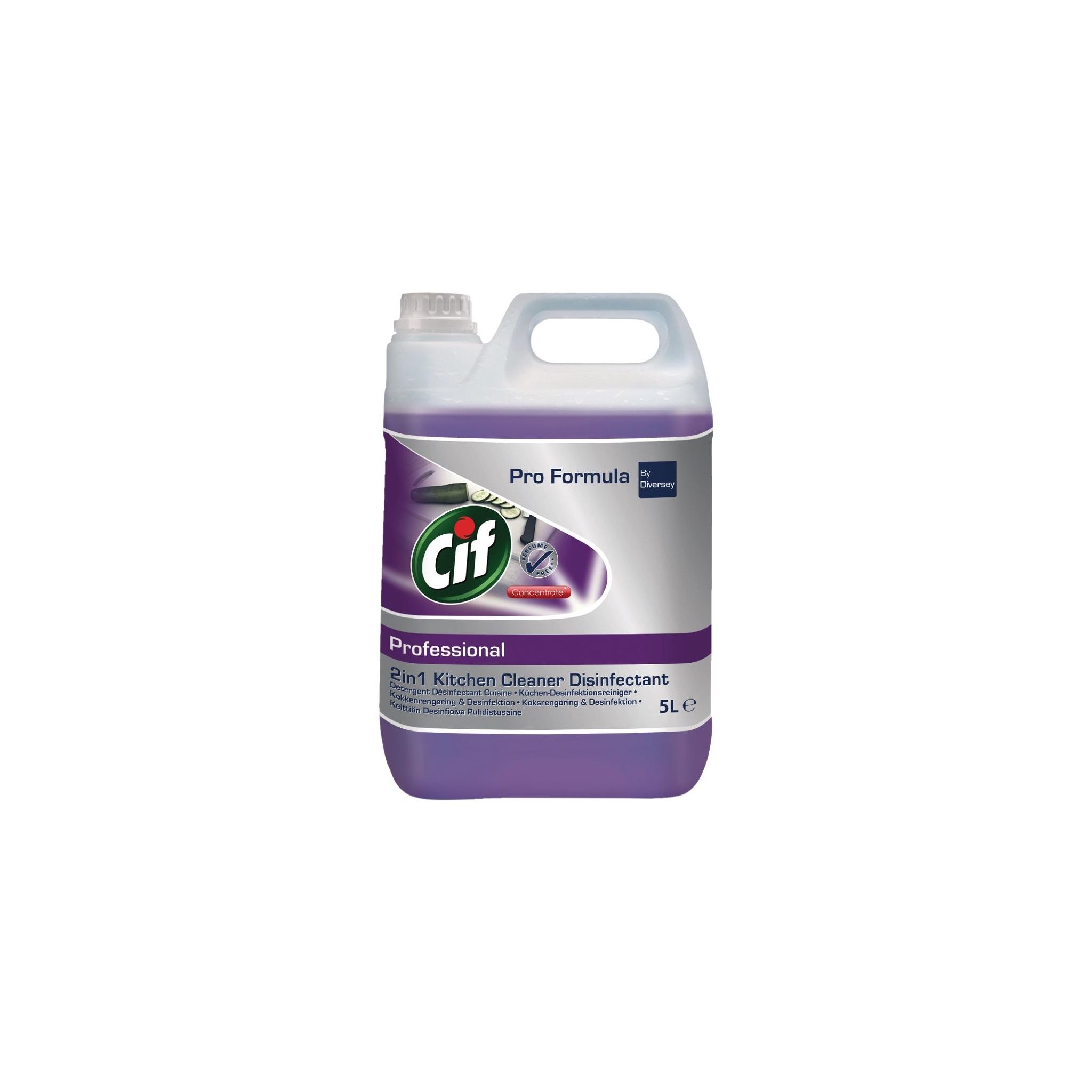 Pro Formula CC108 CIF 2-in-1 Cleaner and Disinfectant Concentrate 5Ltr (2 Pack)