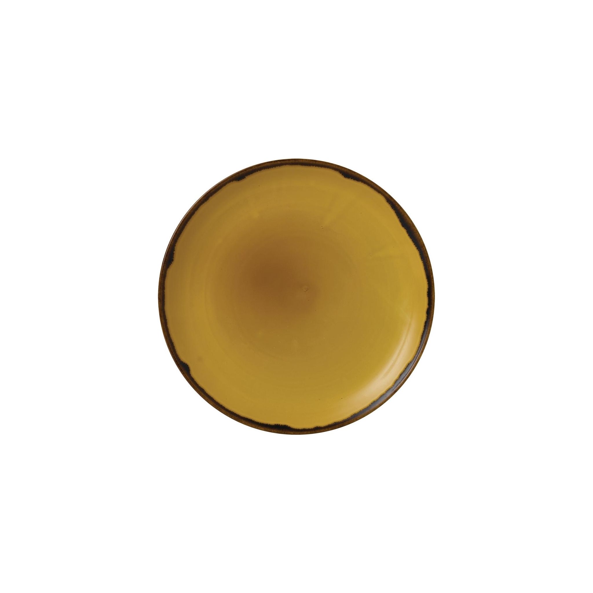 Dudson Harvest FJ771 Mustard Coupe Plate 260mm (Pack of 12)