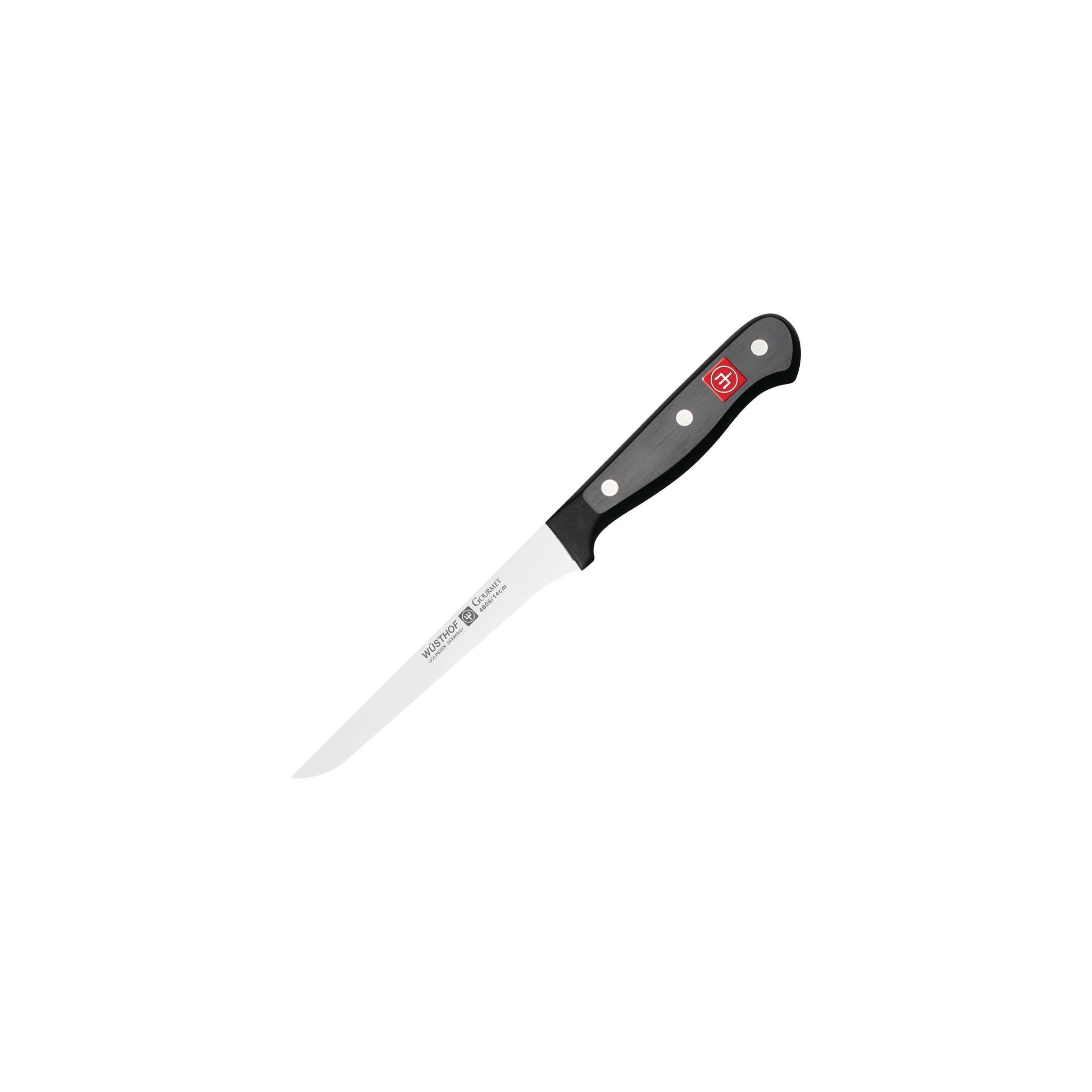 Wusthof Knives FE197 Gourmet Boning Knife Black 5.5"