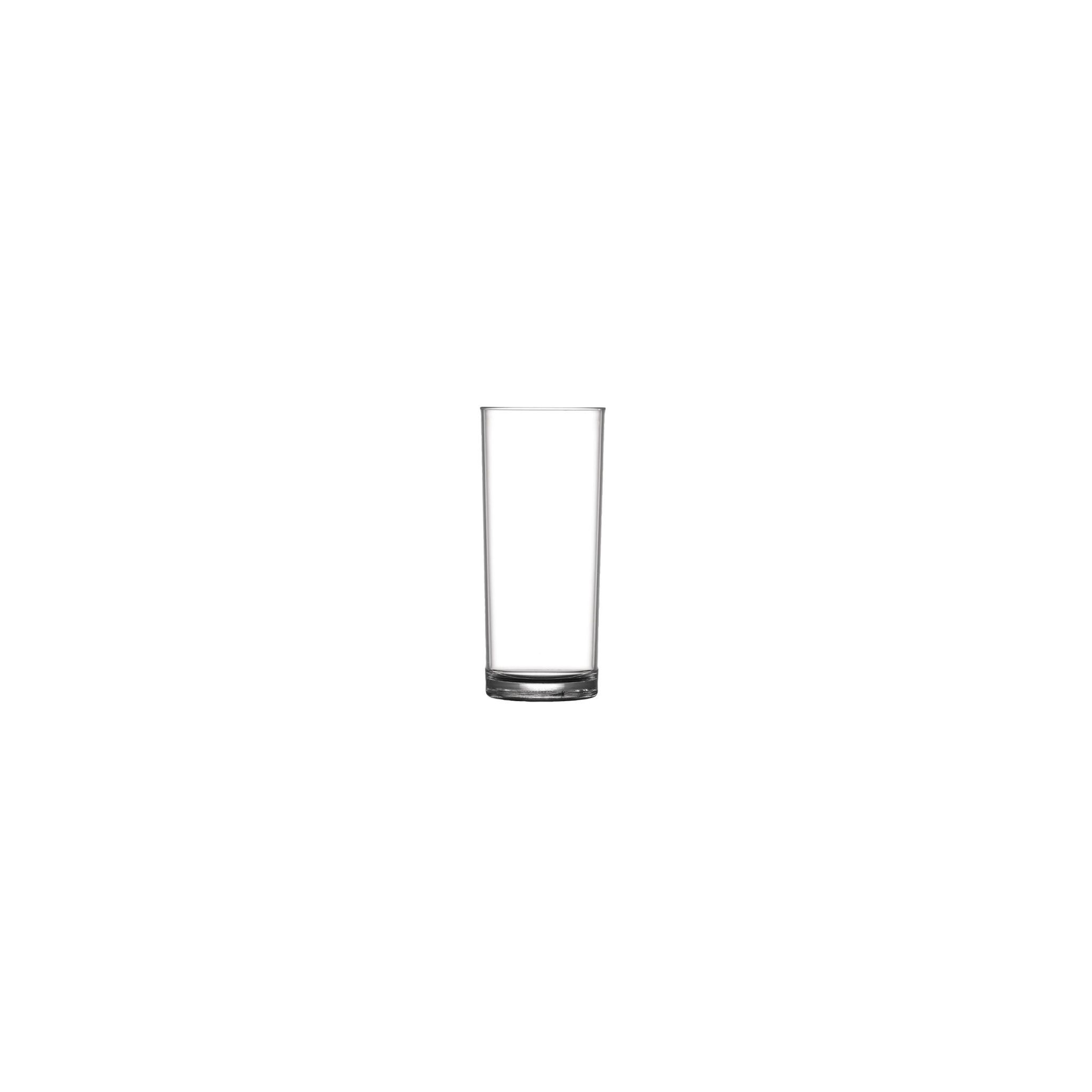 BBP Elite CM596 Polycarbonate Hi Ball Glasses 284ml CE Marked (Pack of 36)