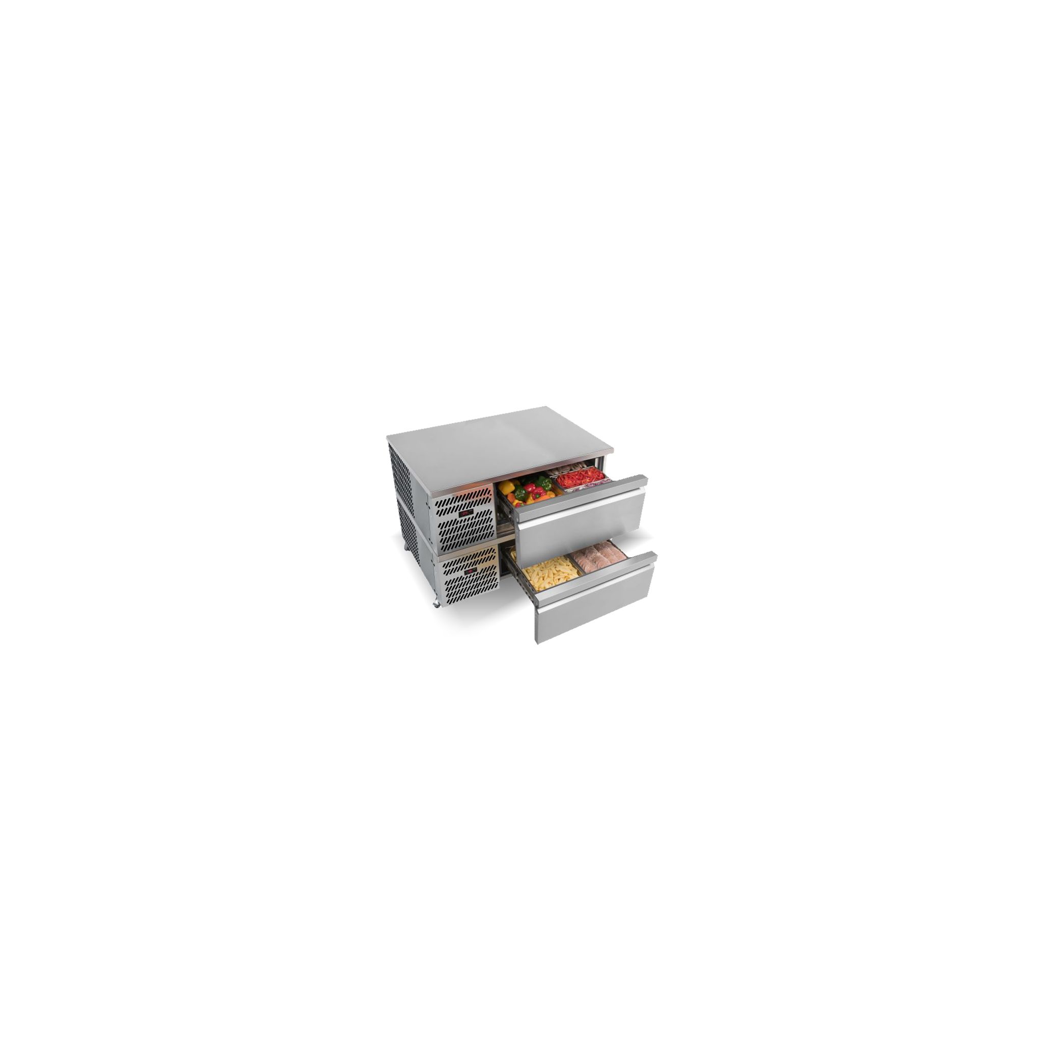 Williams VSWCD1S 210 Ltr 4 x 1/1GN Stainless Steel Dual Temperature Fridge / Freezer Drawers