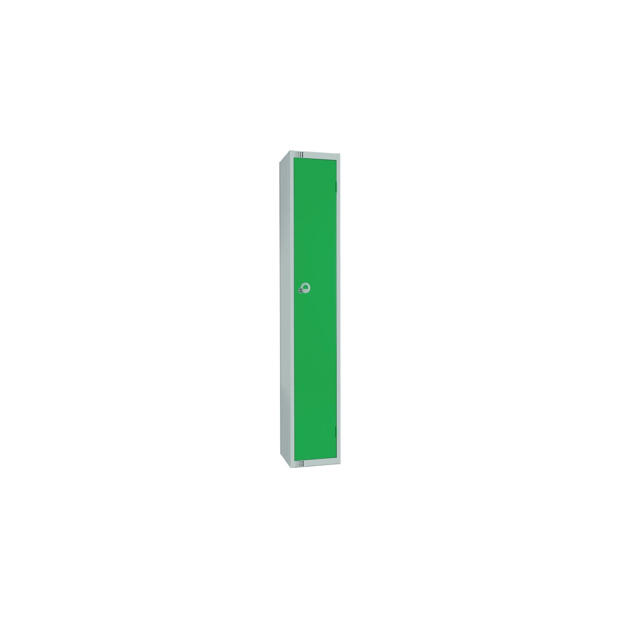 Elite Lockers W984-CL Single Door Manual Combination Locker Green