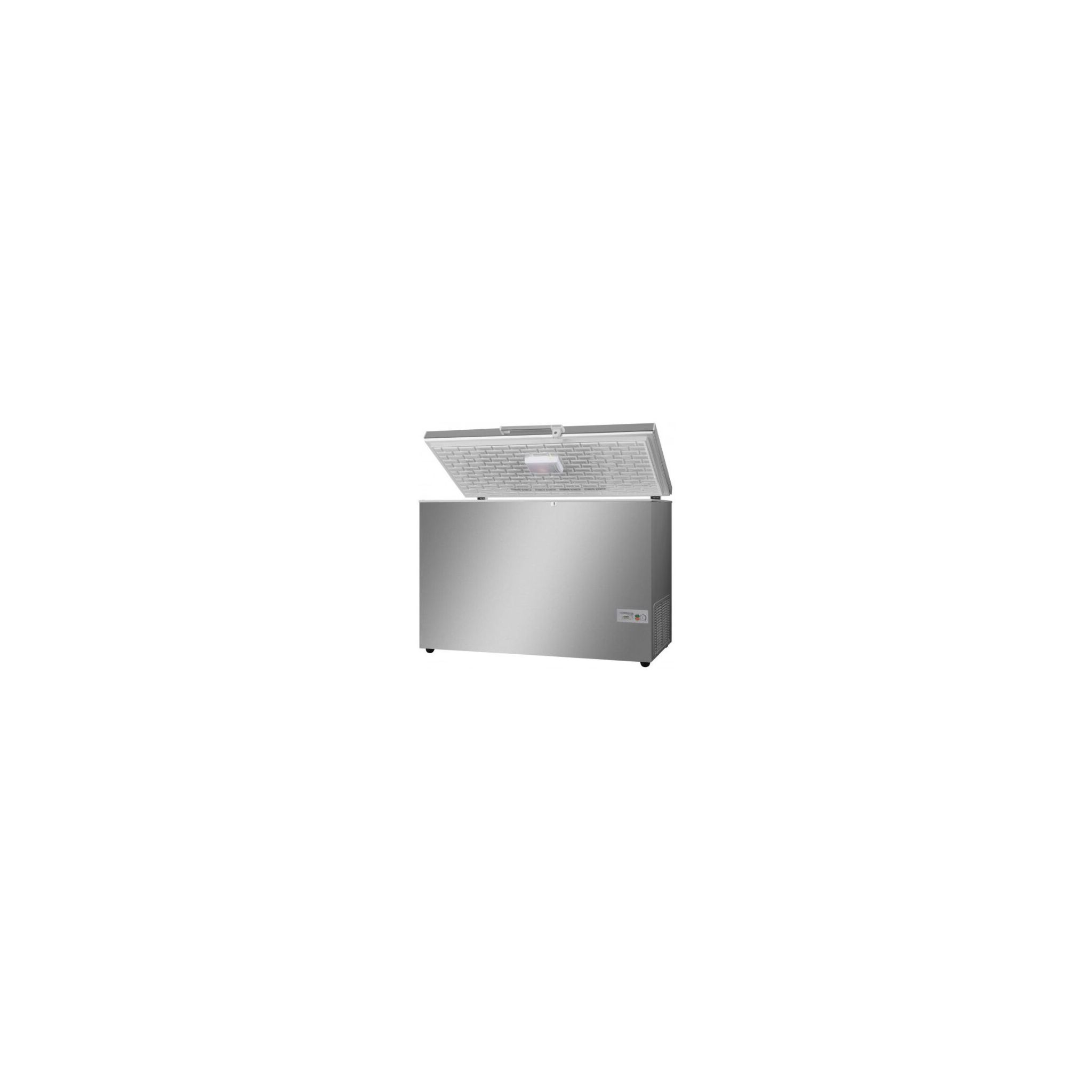 Vestfrost SB400STS 383 Ltr Silver Low-Energy Chest Freezer with Stainless Steel Lid