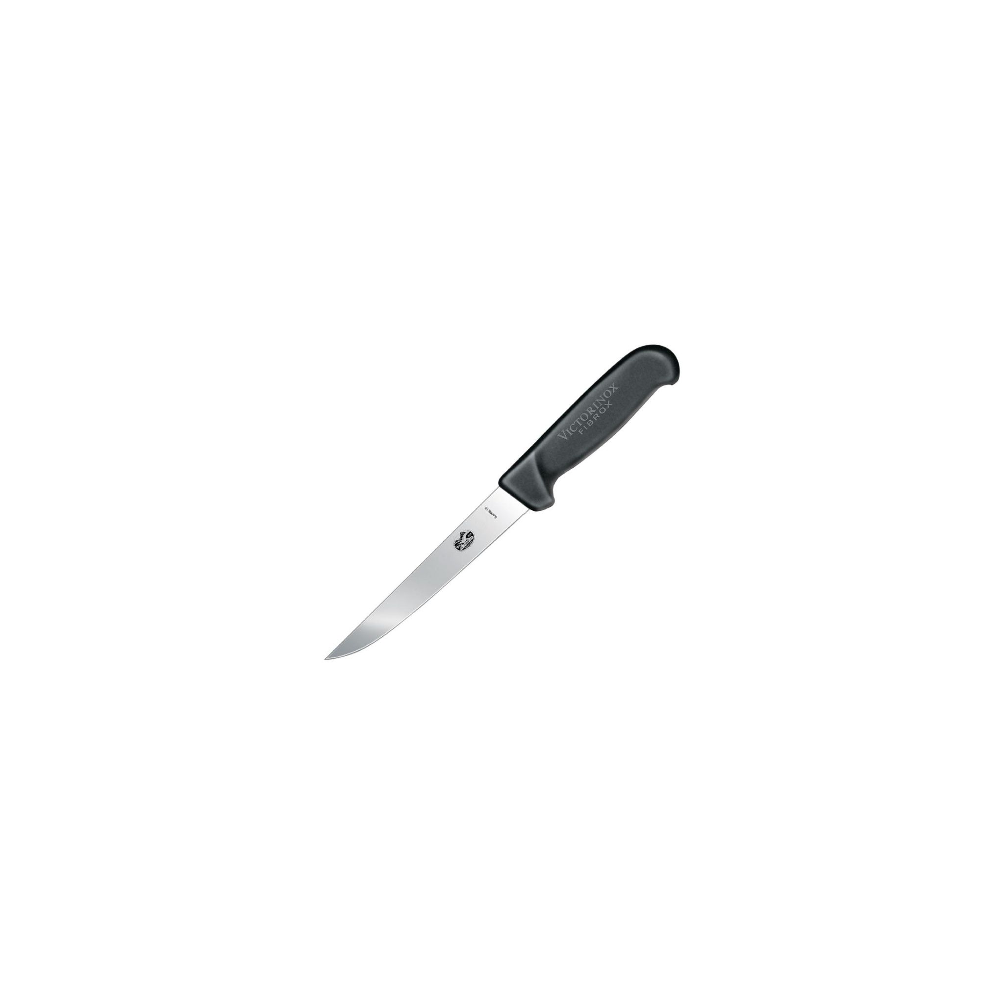 Victorinox C673 Fibrox Straight Blade Boning Knife Black 5"