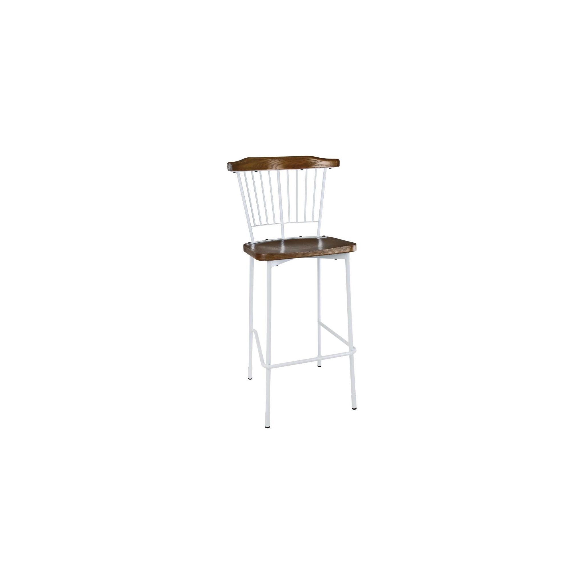 Bolero Scandi FB872 High Stools White (Pack of 2)