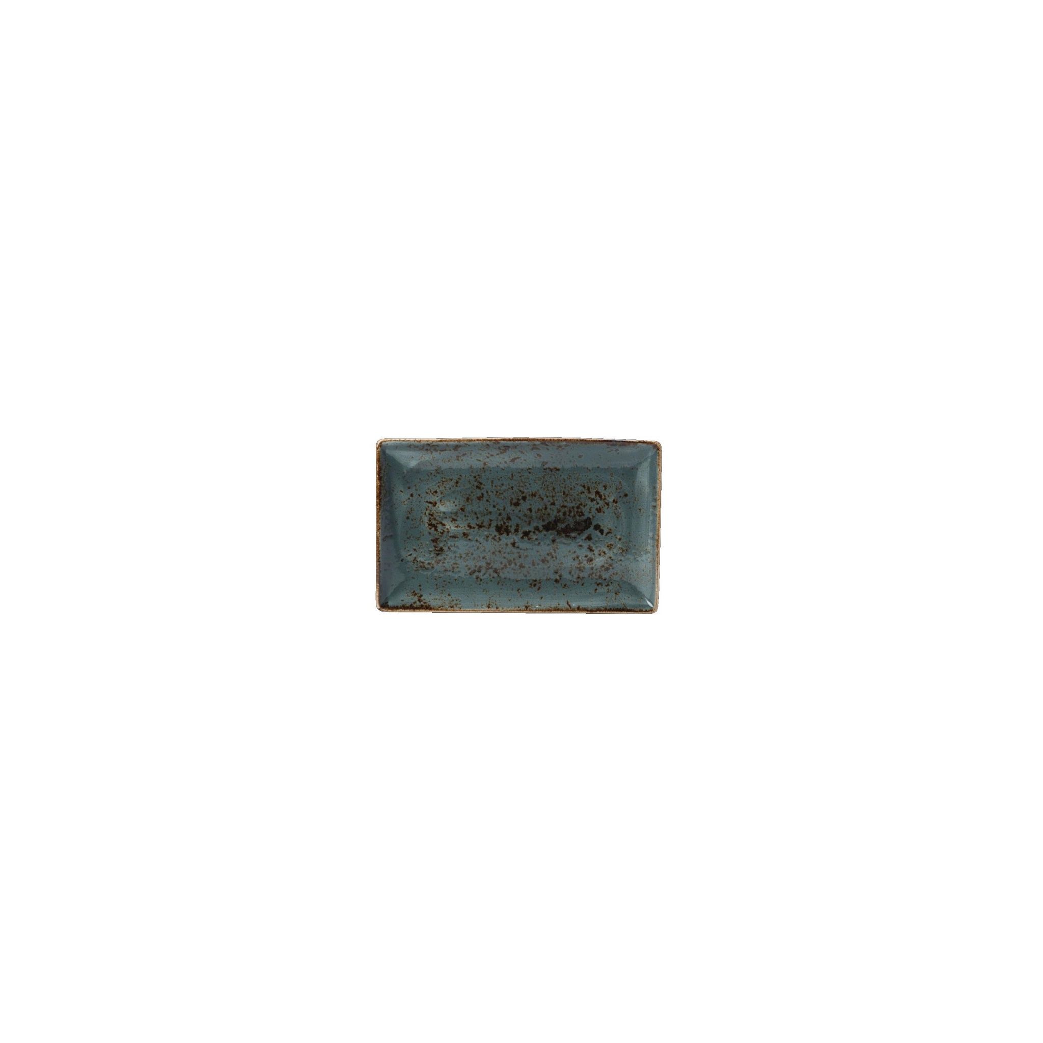 Steelite Craft V009 Blue Rectangular Platters 270 x 167mm (Pack of 6)