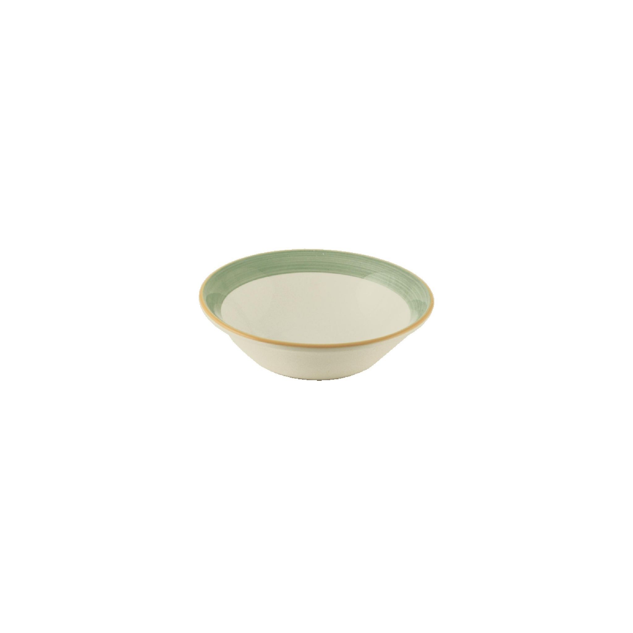 Steelite Rio V2848 Green Oatmeal Bowls 165mm (Pack of 36)