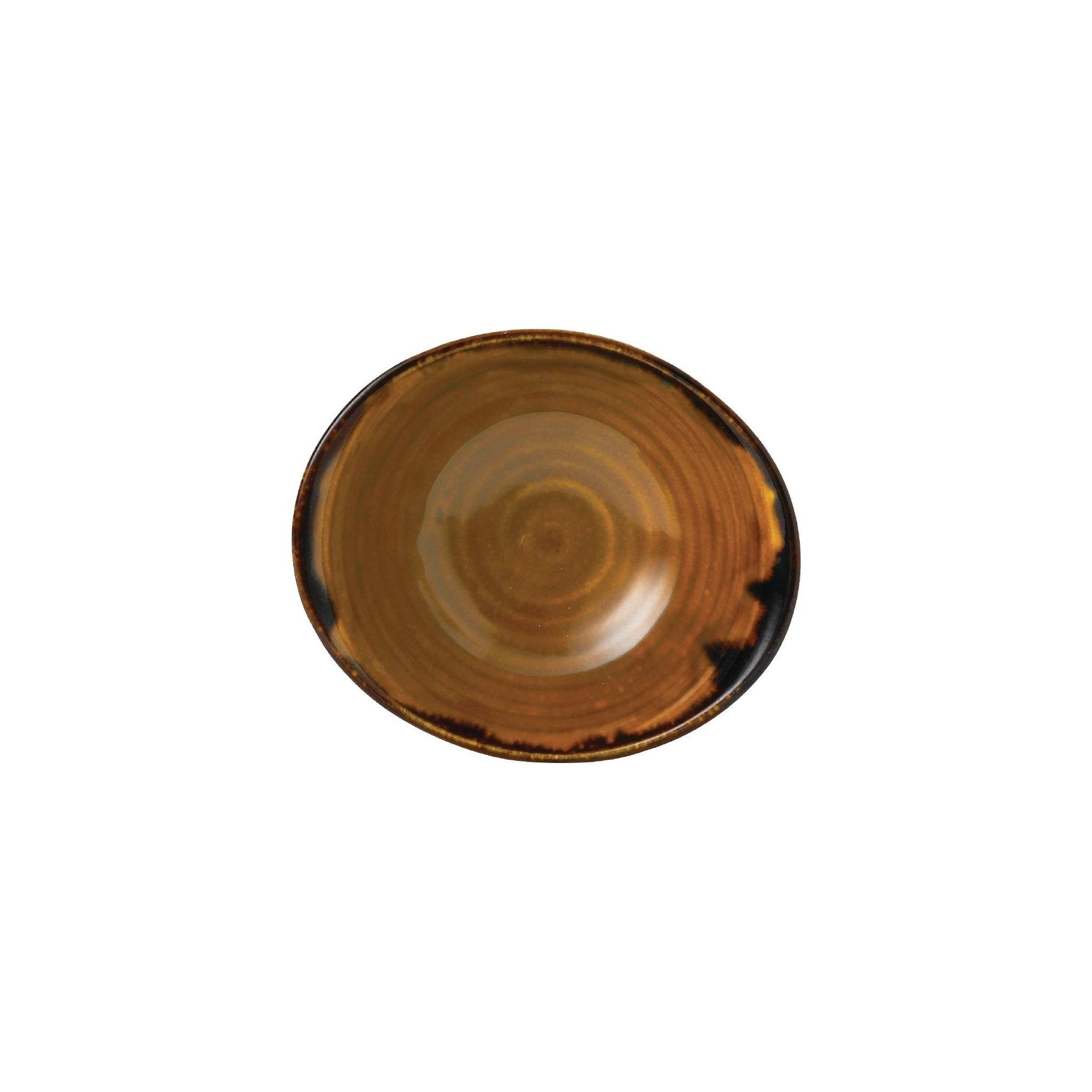 Dudson Harvest FE388 Brown Deep Bowl 172 x 146mm (Pack of 6)