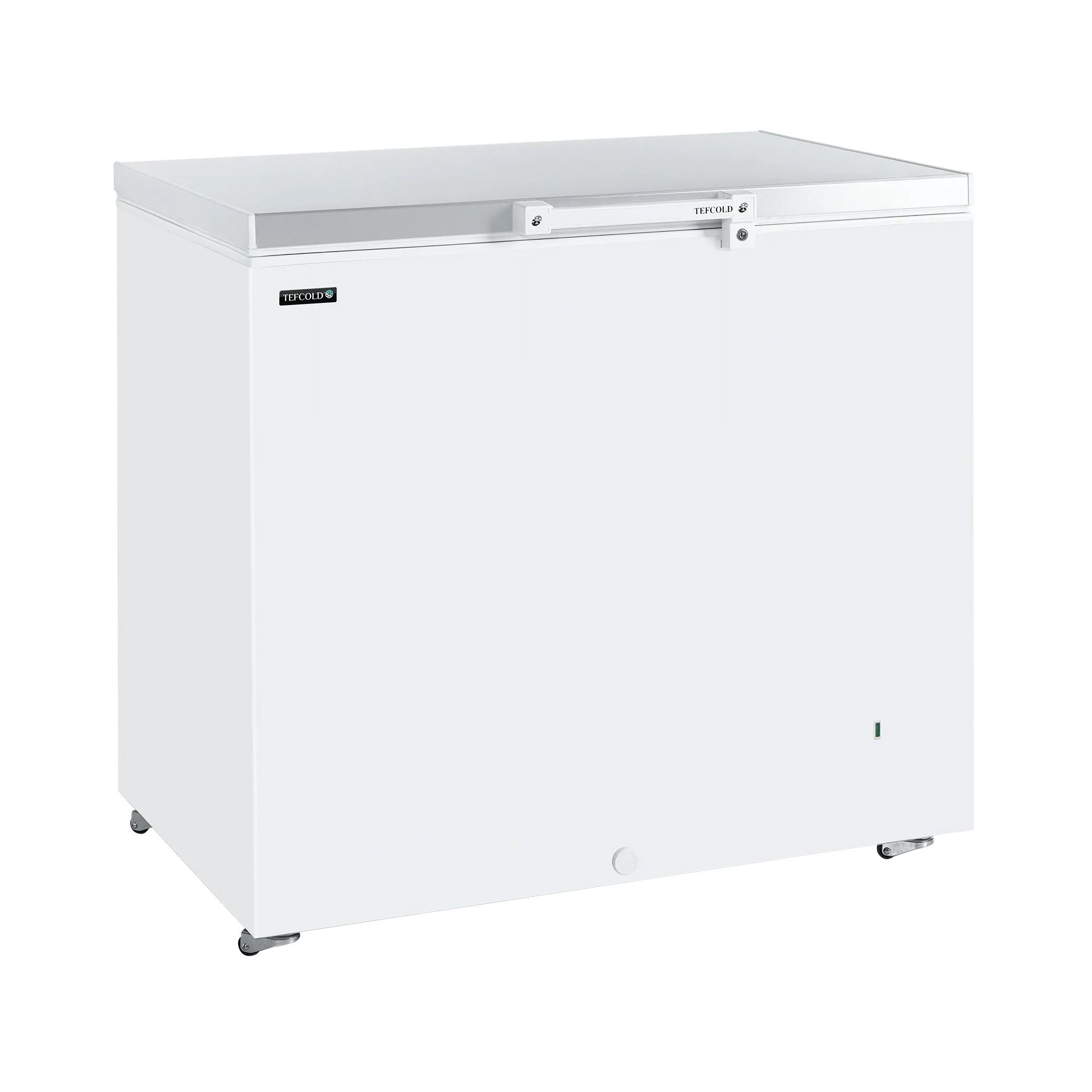 Tefcold GM300SS 278 Ltr White Chest Freezer With Stainless Steel Lid