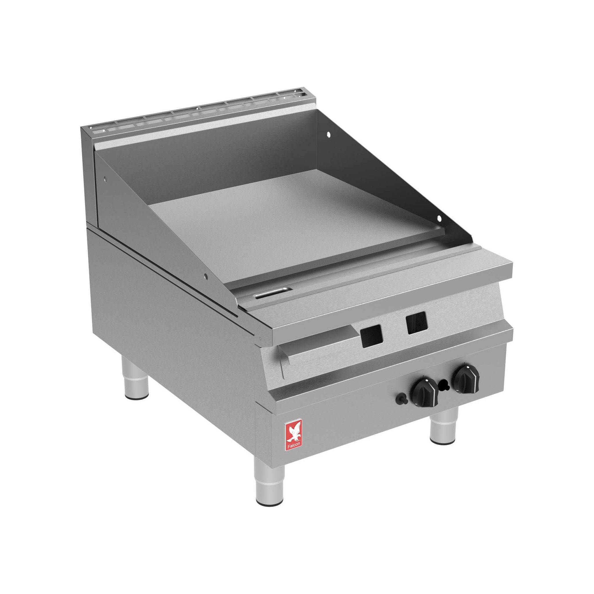 Falcon Dominator Plus G3641/N Natural Gas Countertop Polished Steel Plate Griddle