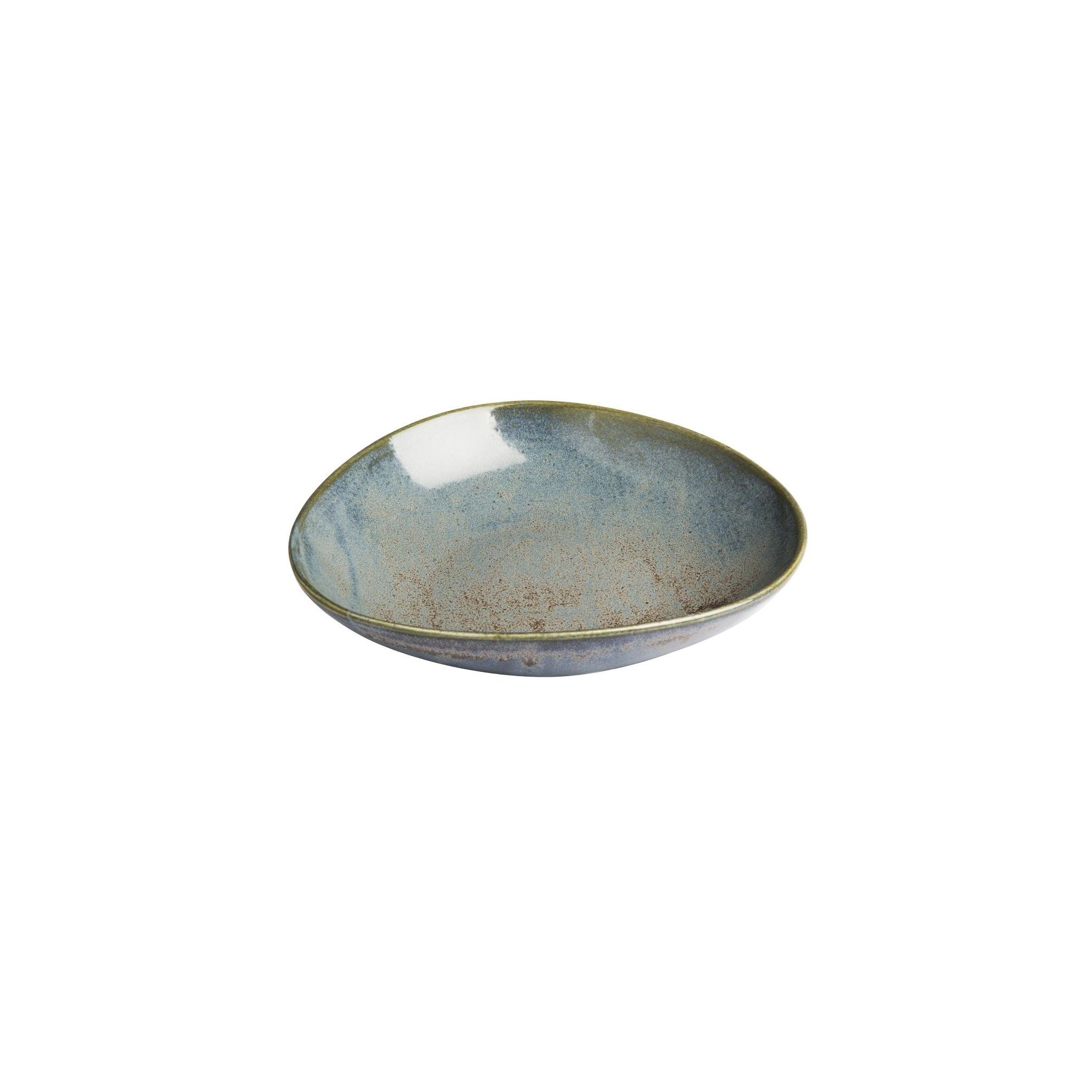 Olympia Ember FU181 Blue Triangle Bowls 245mm (Pack of 4)