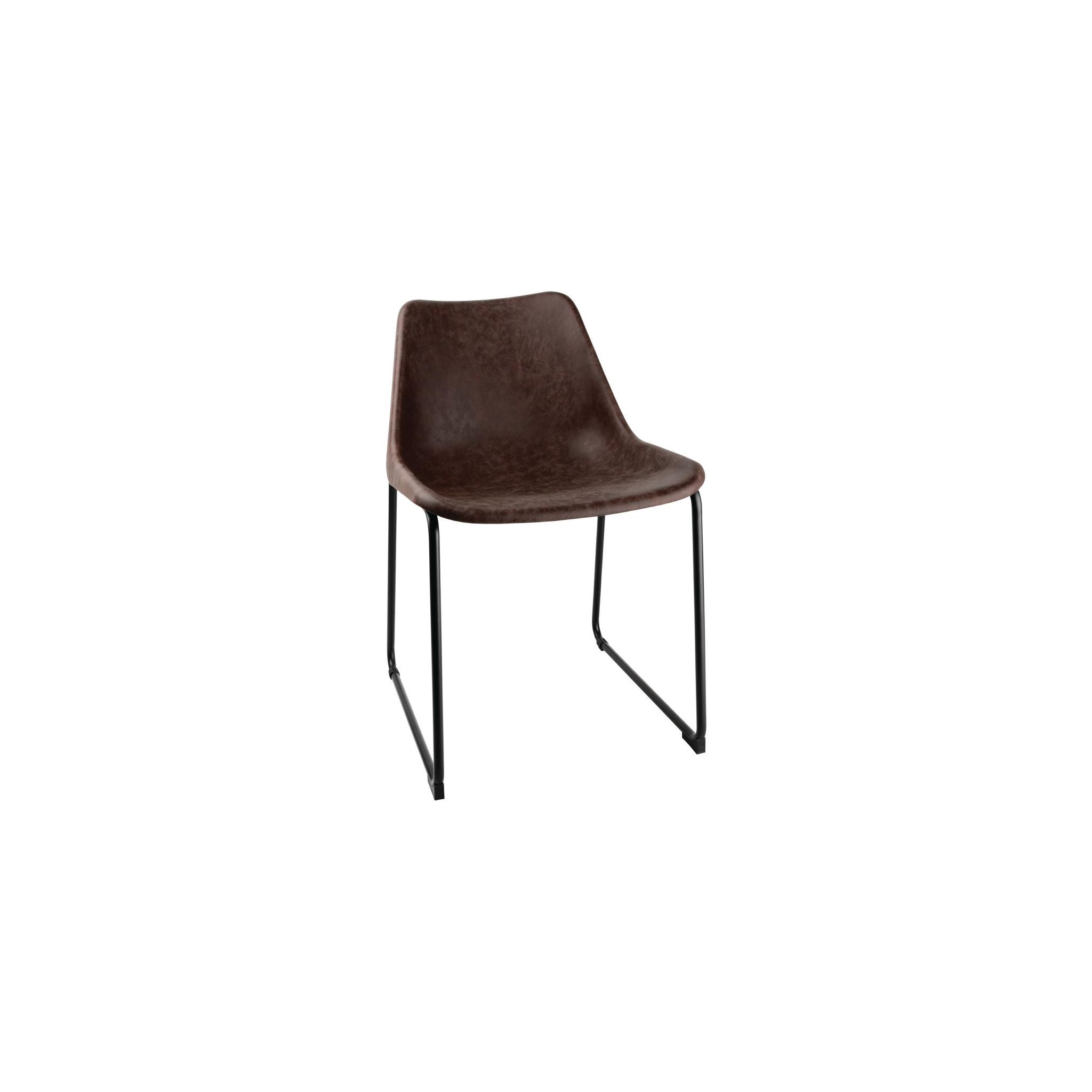Bolero FB881 Rodeo Side Chairs Mocha (Pack of 2)