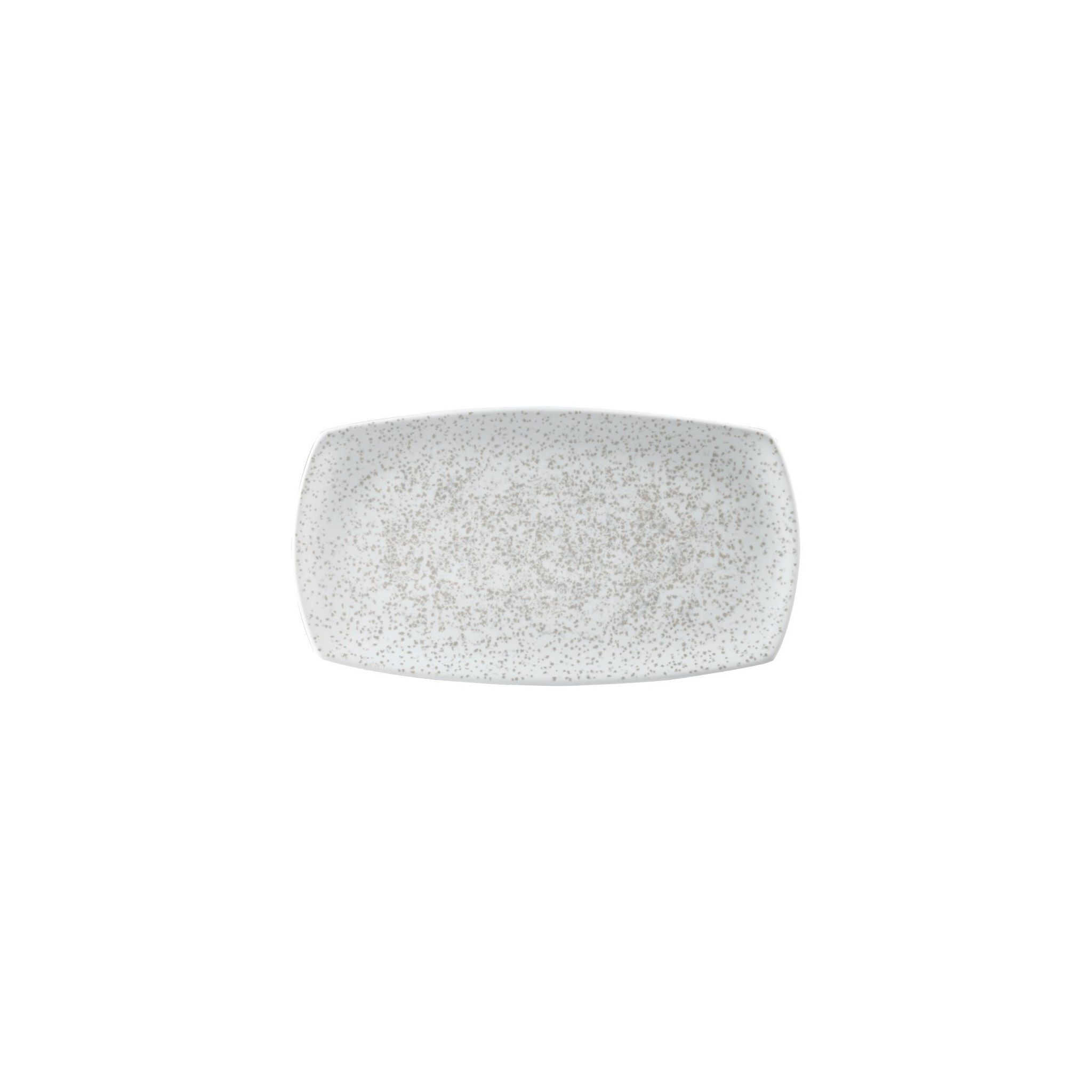Churchill Art de Cuisine Menu Shades FA653 Rectangular Plates Caldera Chalk White 190 x 355mm (Pack of 6)