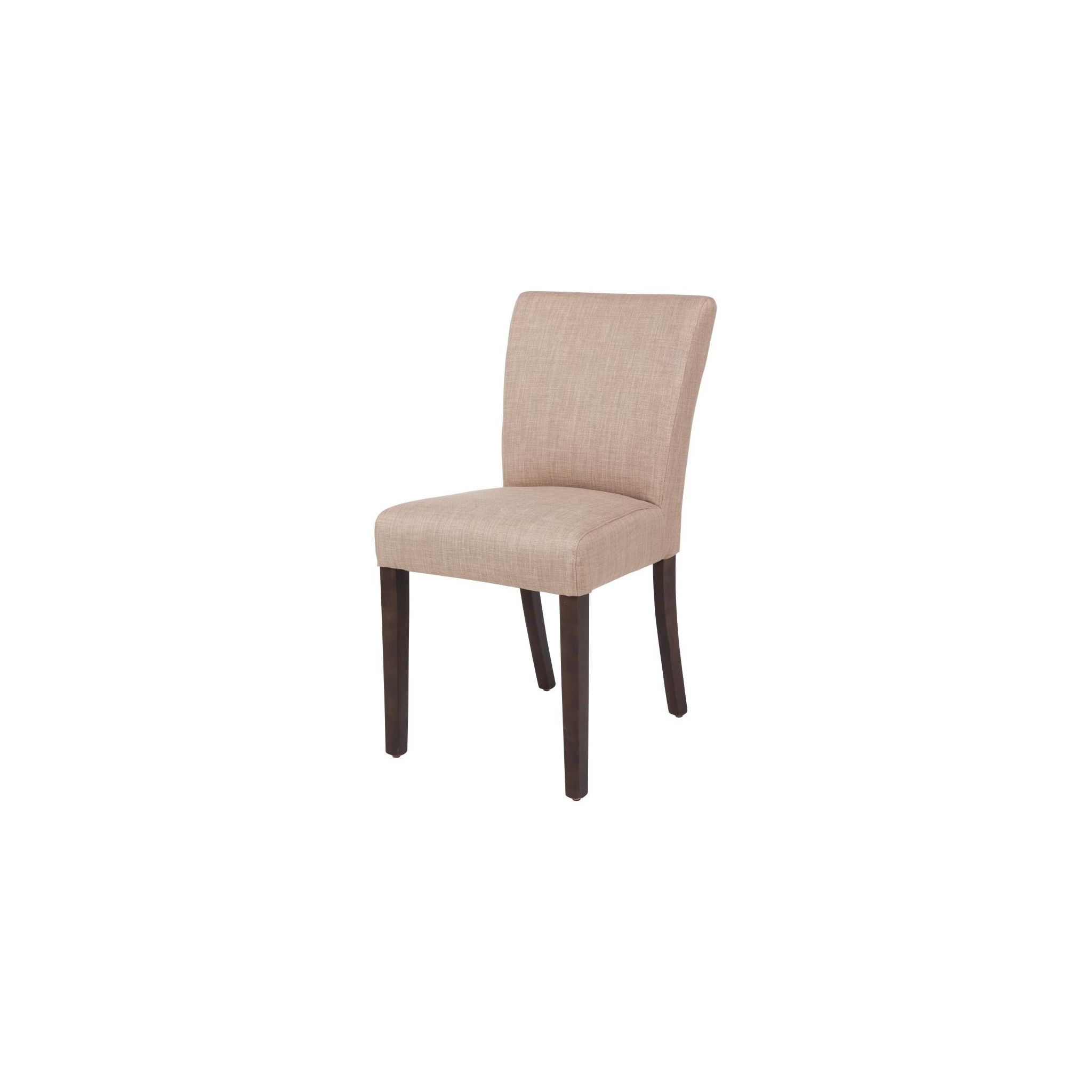 Bolero GR367 Contemporary Dining Chair Natural Hessian (Pack of 2)