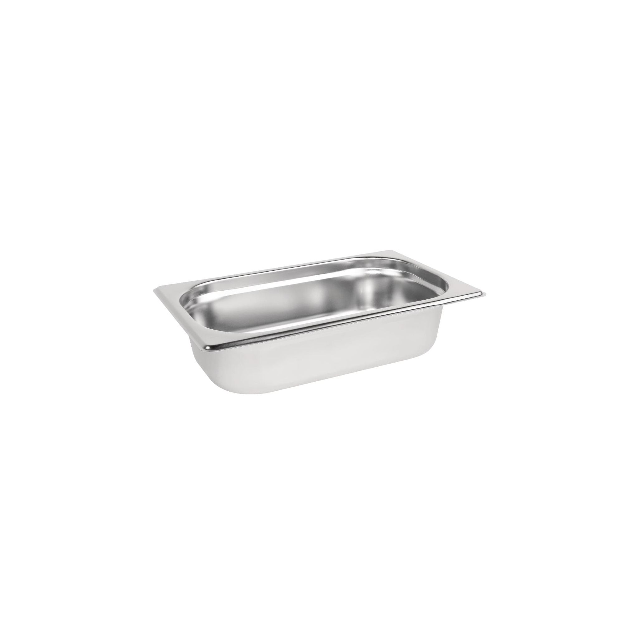 Vogue K818 Stainless Steel 1/4 Gastronorm Tray 65mm