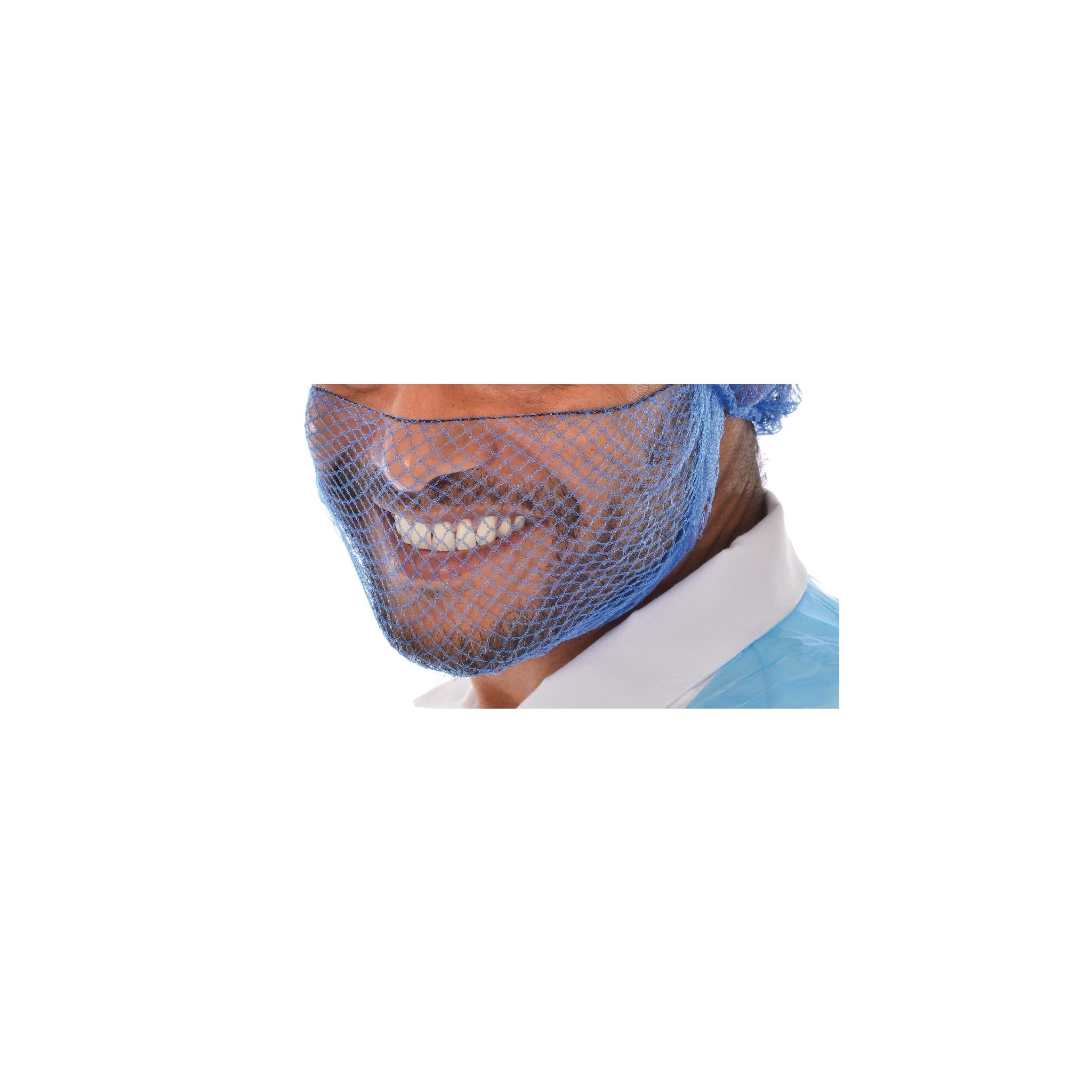 Lion Haircare B470 Beard Snoods Light Blue (Pack of 50)