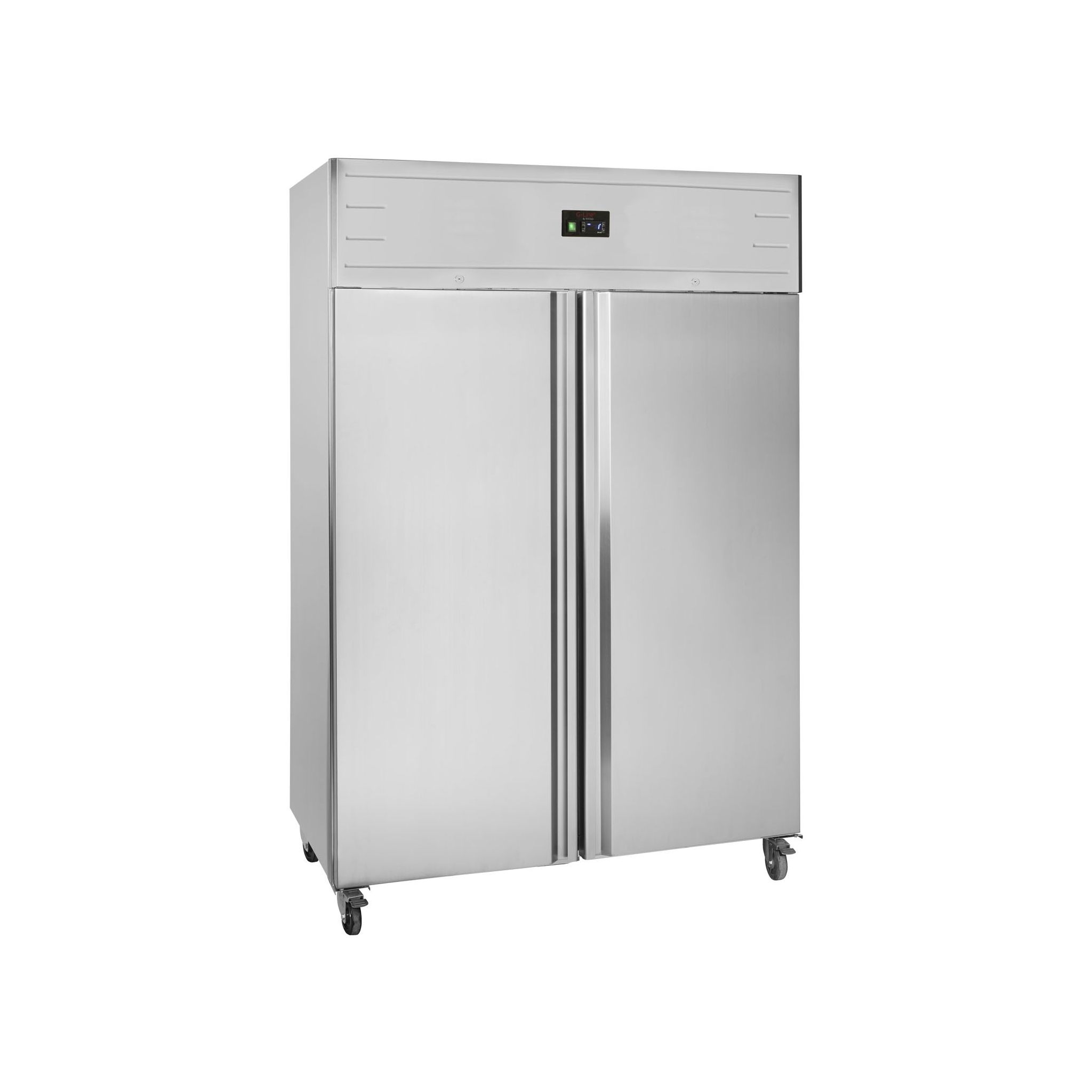 Tefcold GUF140 Medium Duty 1166 Ltr Upright Double Door Stainless Steel Freezer