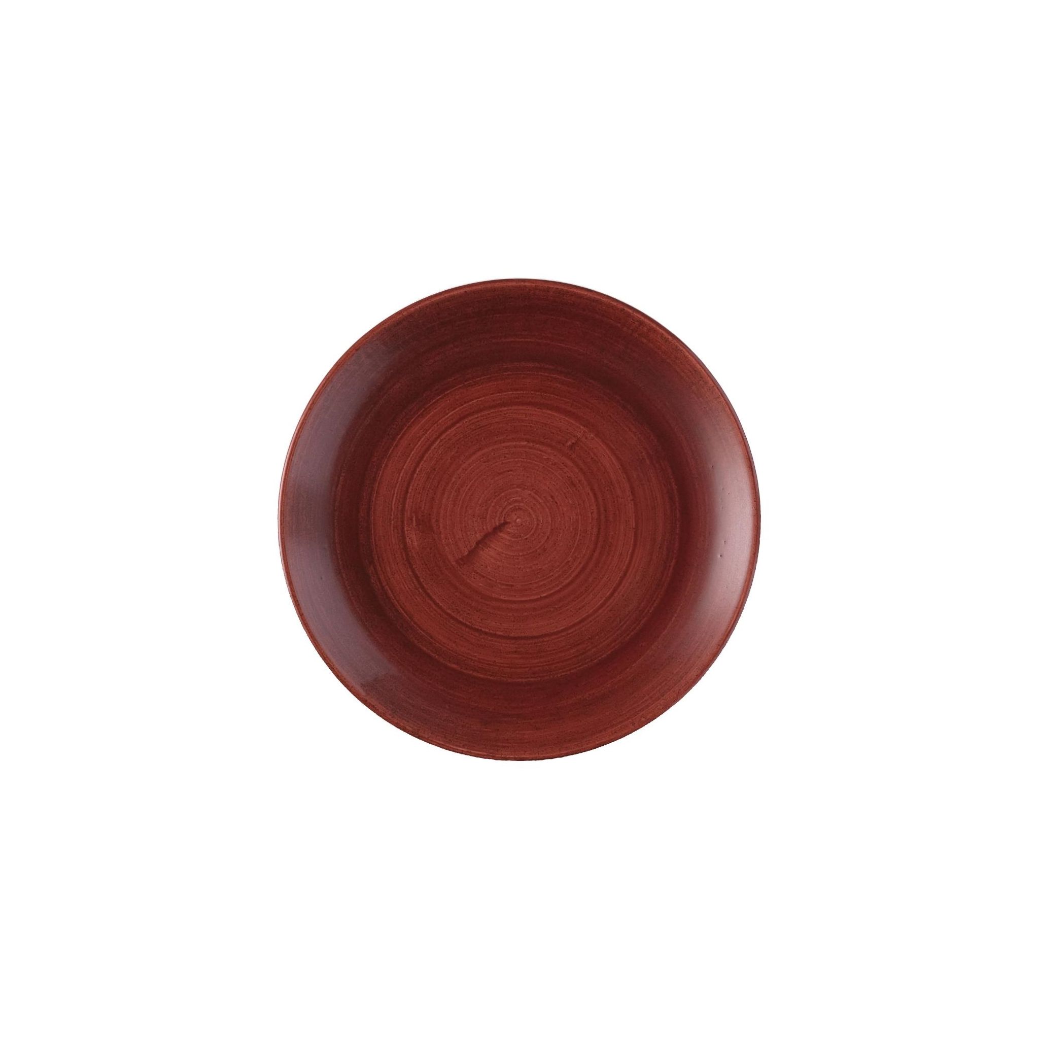 Churchill Stonecast Patina Evolve FS882 Coupe Plates Red Rust 219mm (Pack of 12)