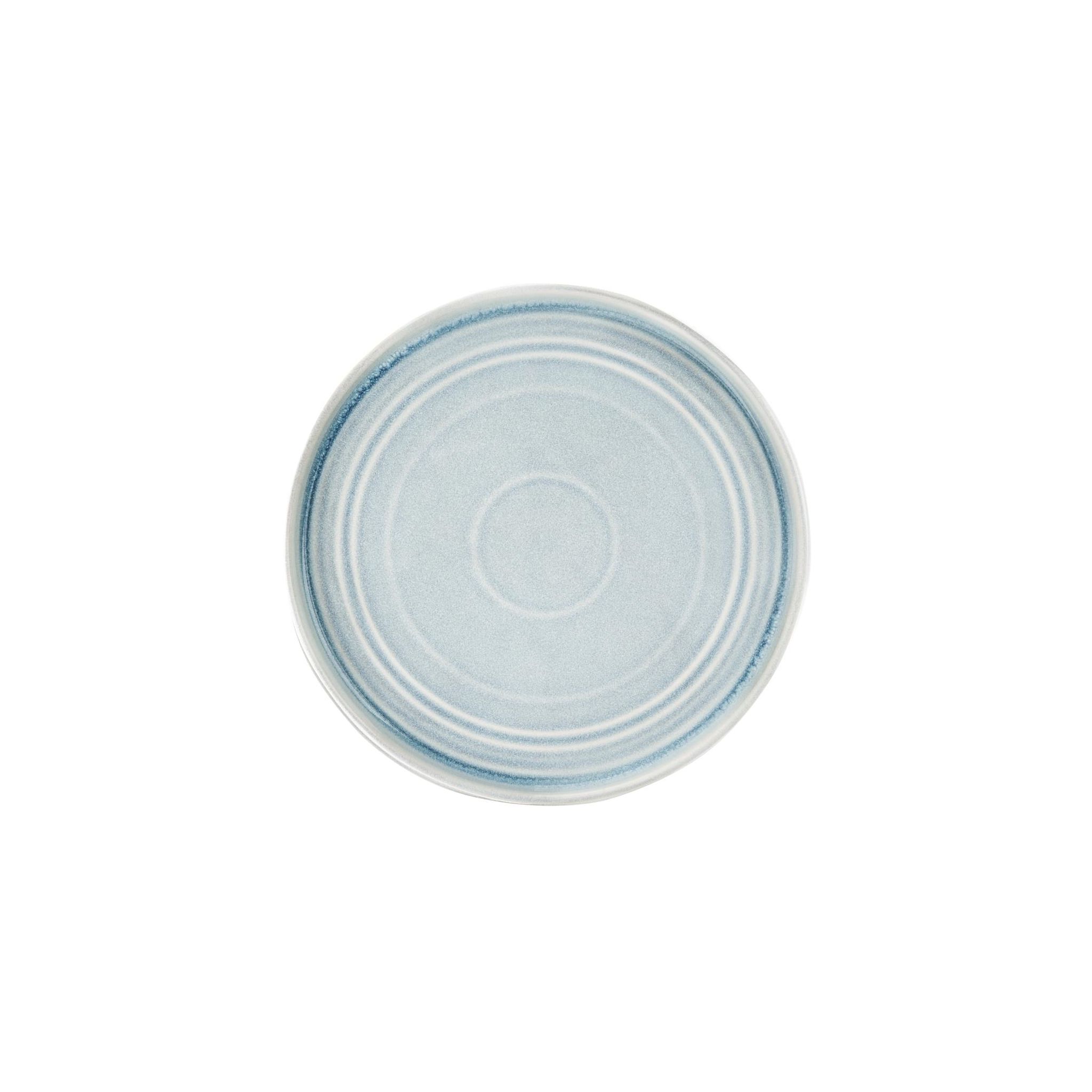 Olympia Cavolo FB569 Flat Round Plates Ice Blue 270mm (Pack of 4)