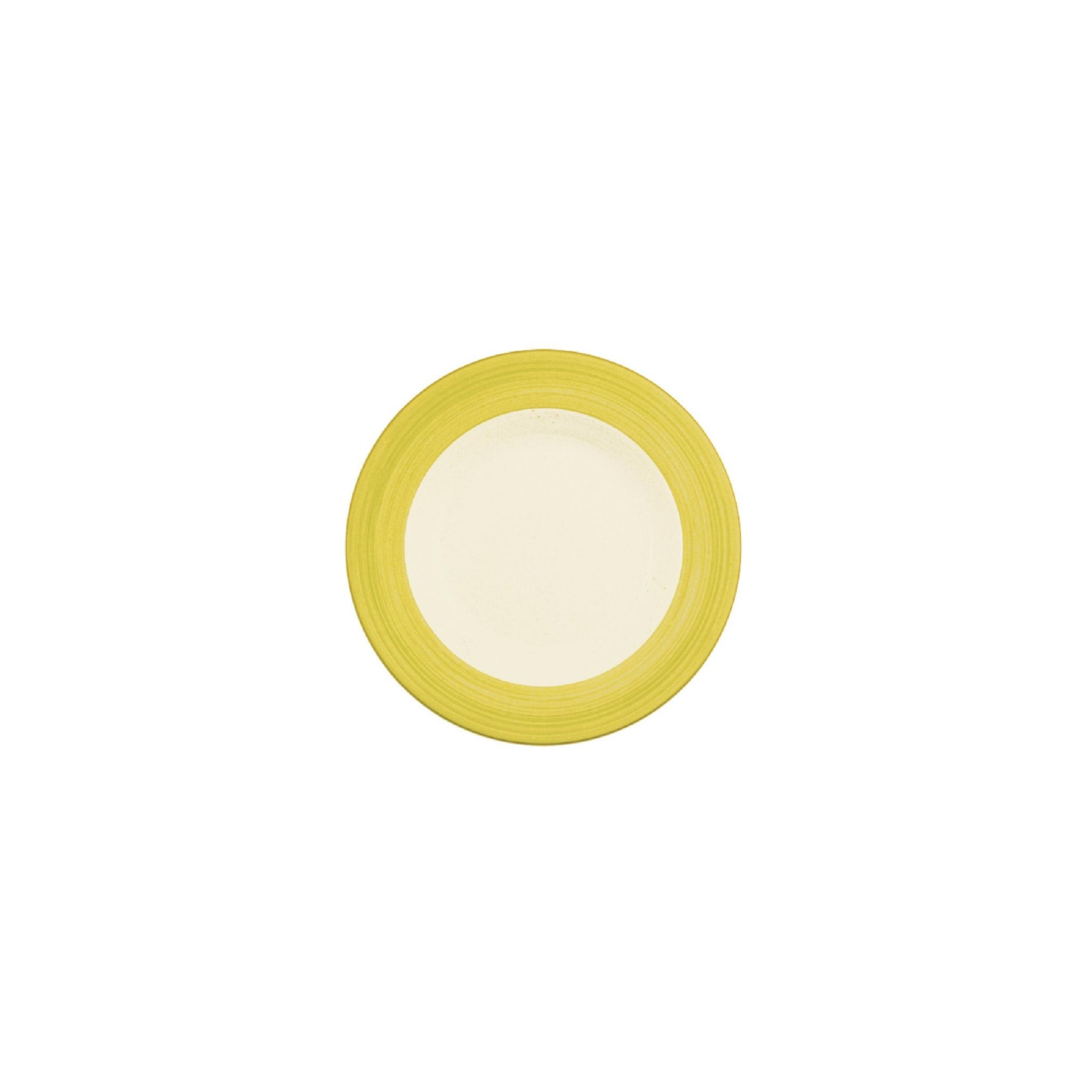 Steelite Rio V2970 Yellow Slimline Plates 157mm (Pack of 36)