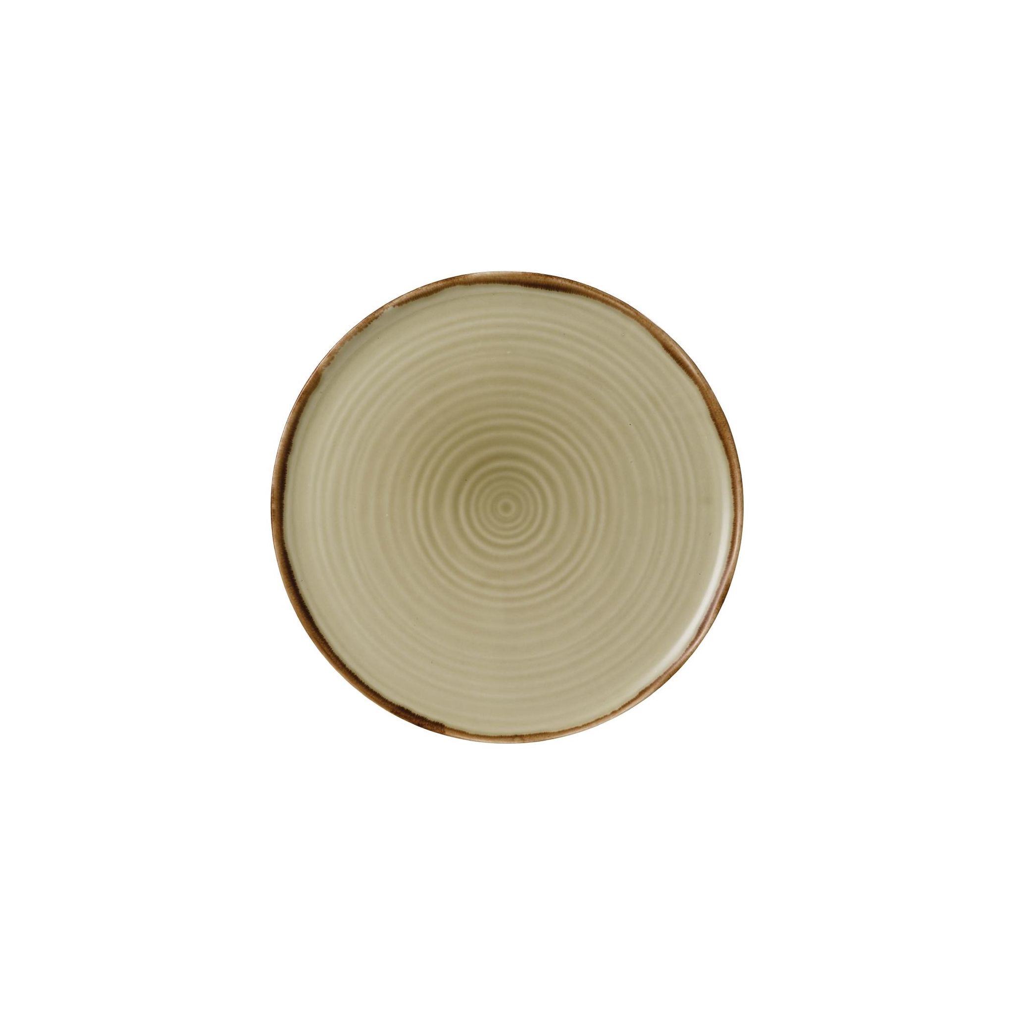 Dudson Harvest FR085 Linen Organic Coupe Flat Plate 317mm (Pack of 6)