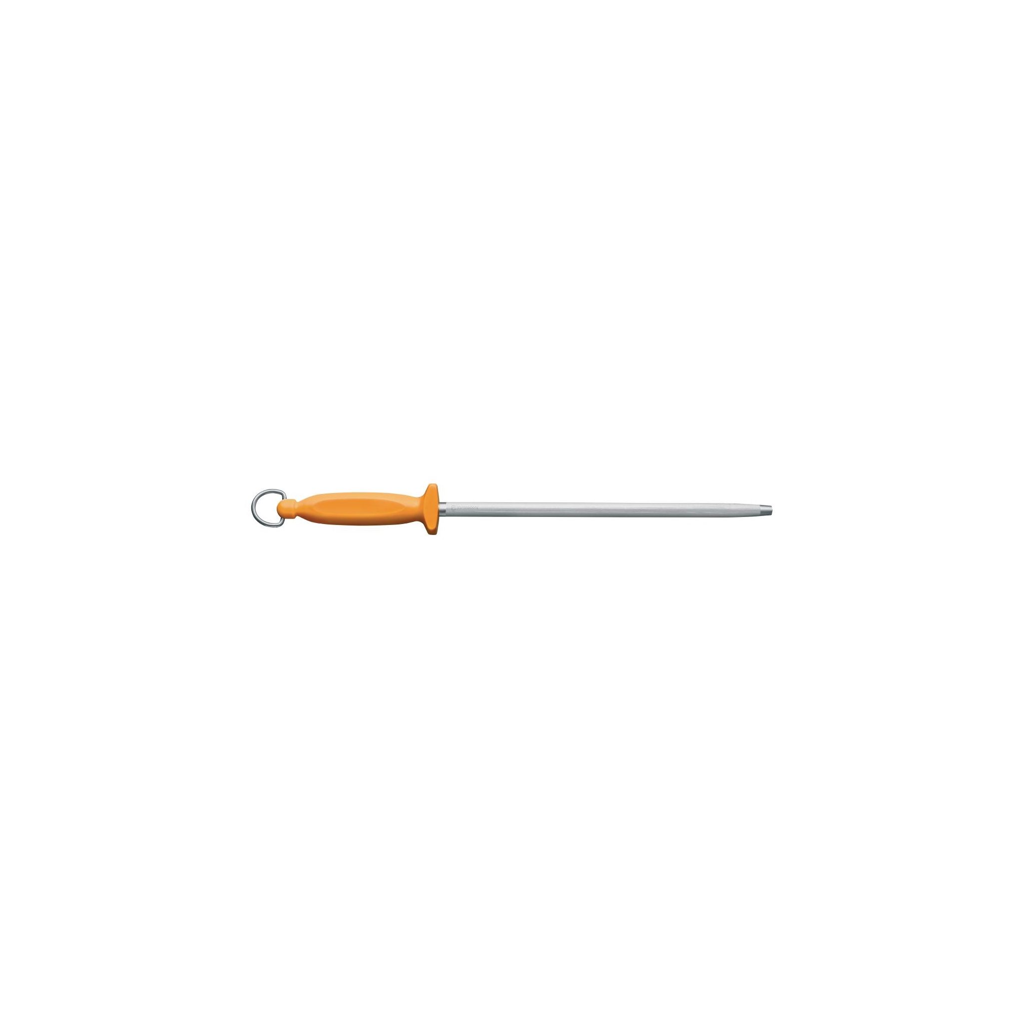 Swibo CU013 Butchers Round Sharpening Steel Yellow 17.5"