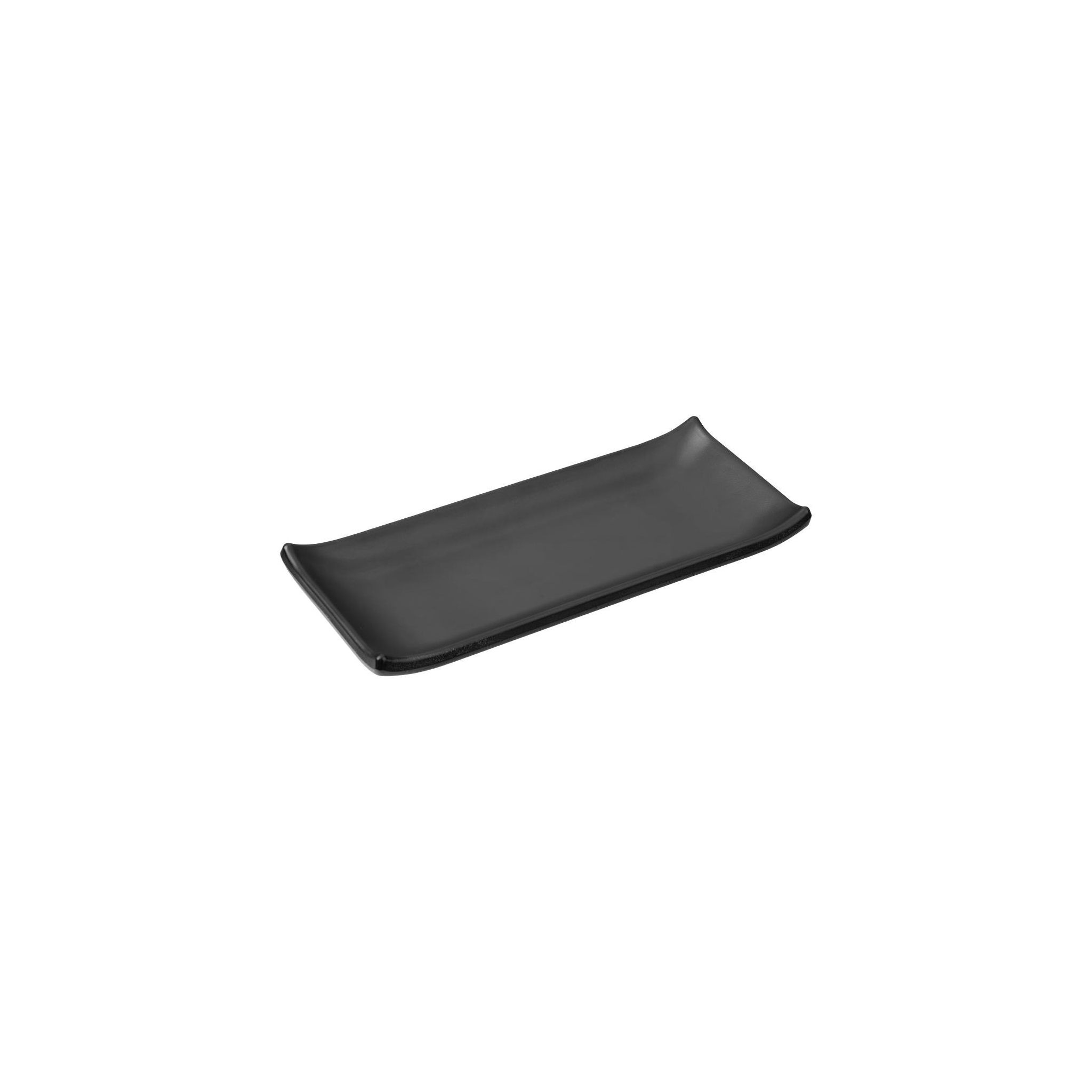 Olympia Kristallon Fusion DX439 Rectangular Melamine Small Plates 225mm (Pack of 6)