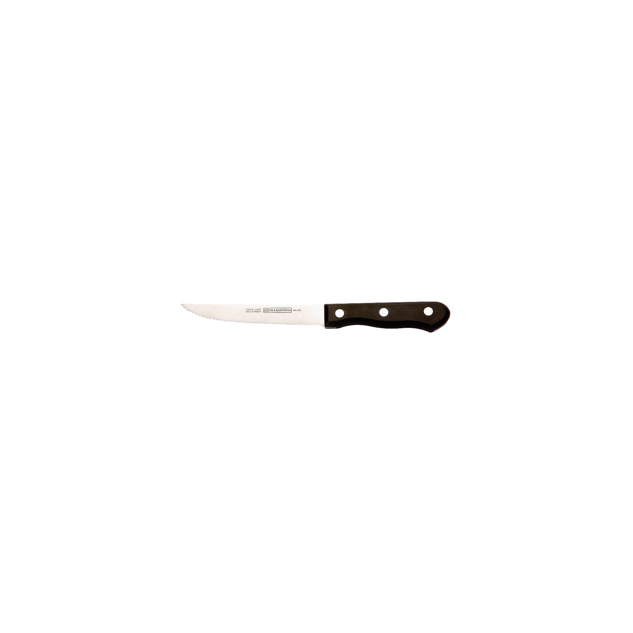 Signature Style AB647 Steak Knives Wooden Handle (Pack of 12)