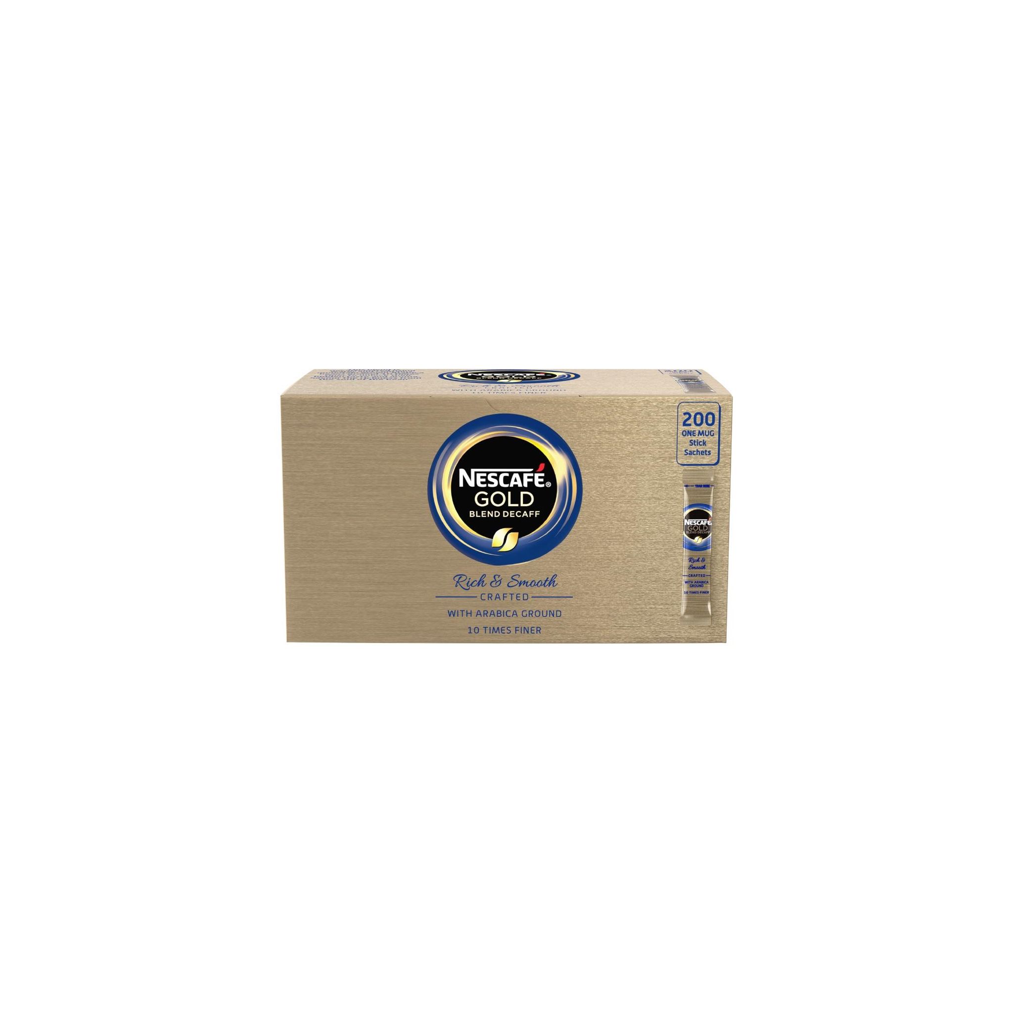 Nescafe CH522 Gold Blend Decaf Instant Coffee Sticks 1.8g (Pack of 200)