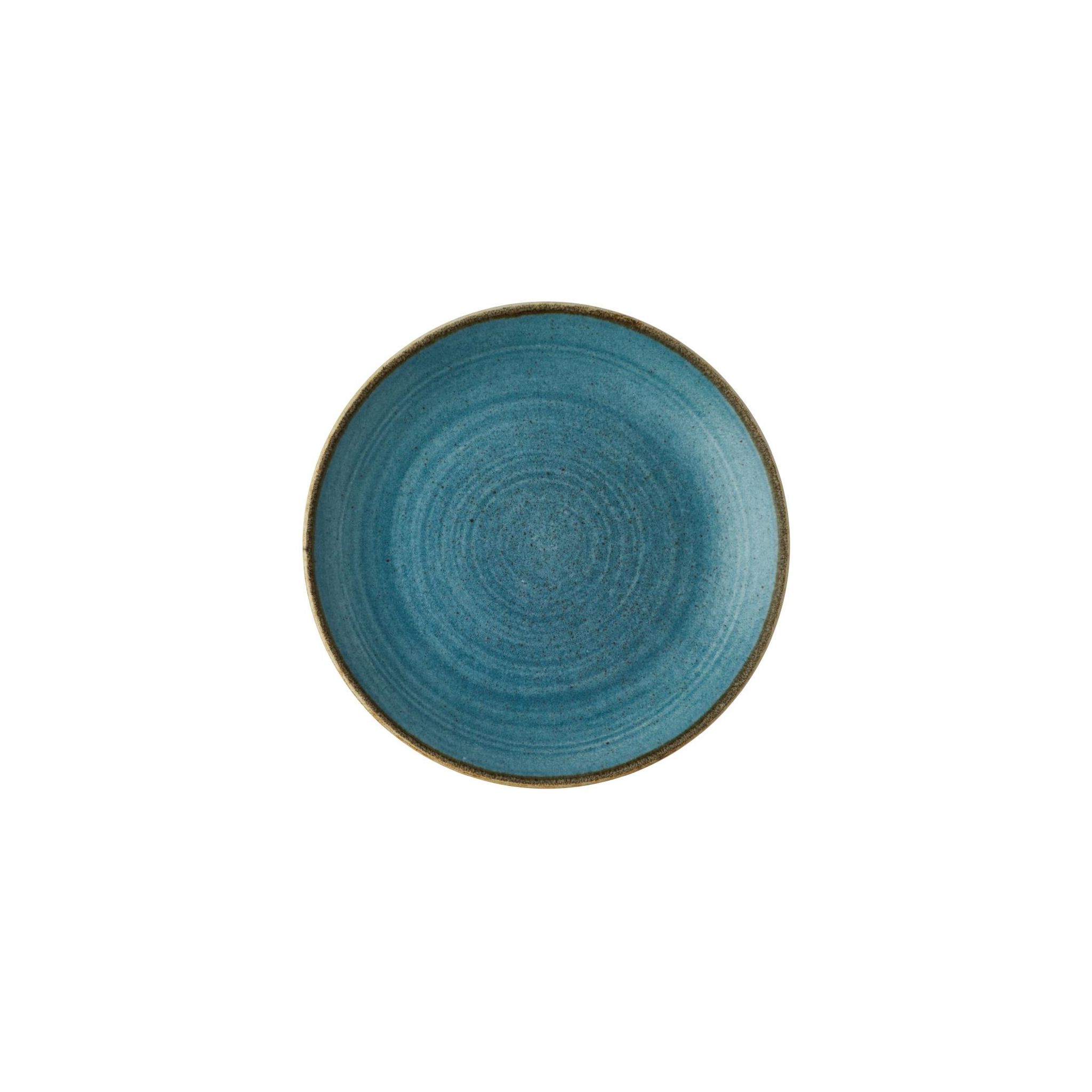 Churchill Stonecast Raw CX662 Evolve Coupe Plates Teal 165mm (Pack of 12)