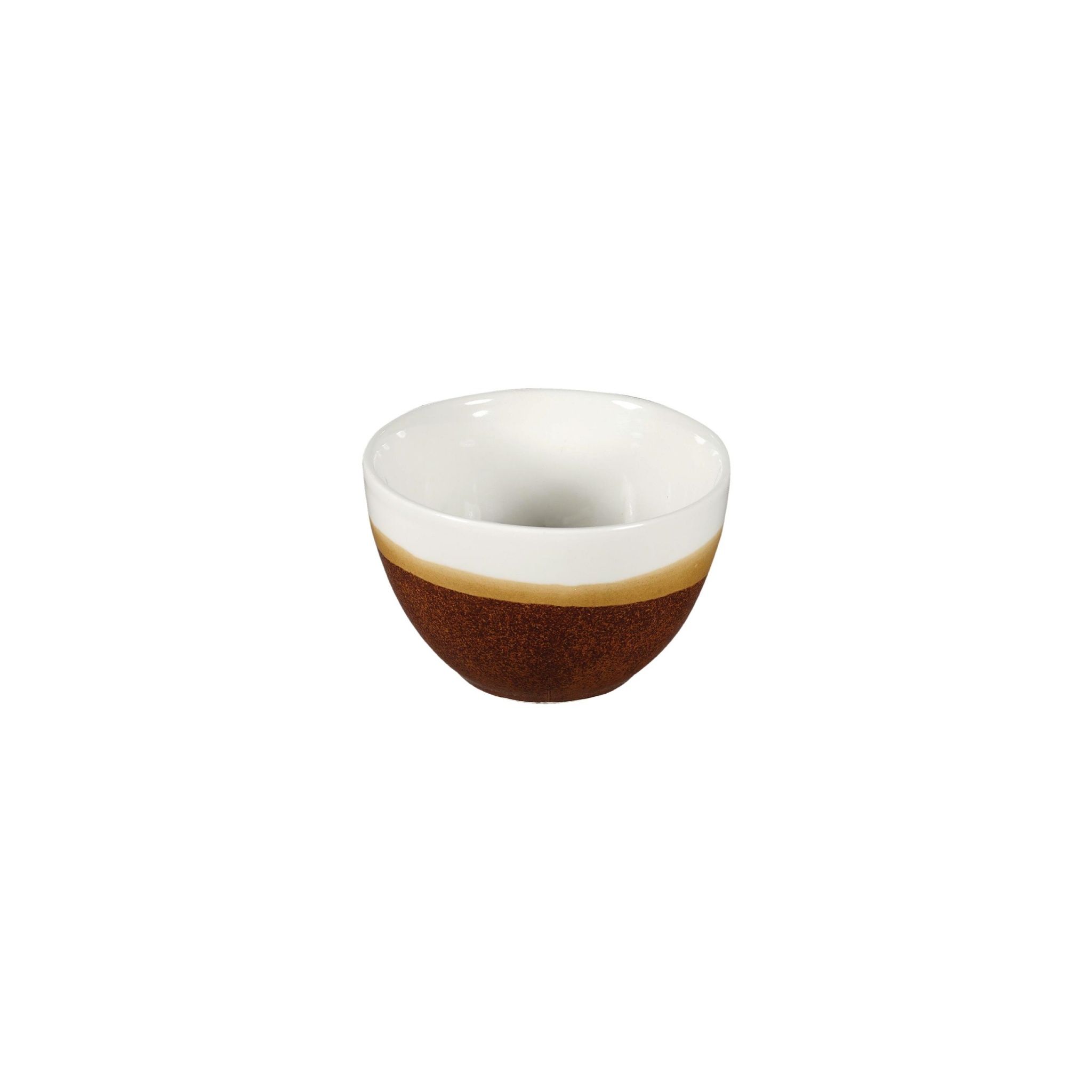 Churchill Monochrome Profile DY162 Open Sugar Bowls Cinnamon Brown 230ml (Pack of 12)