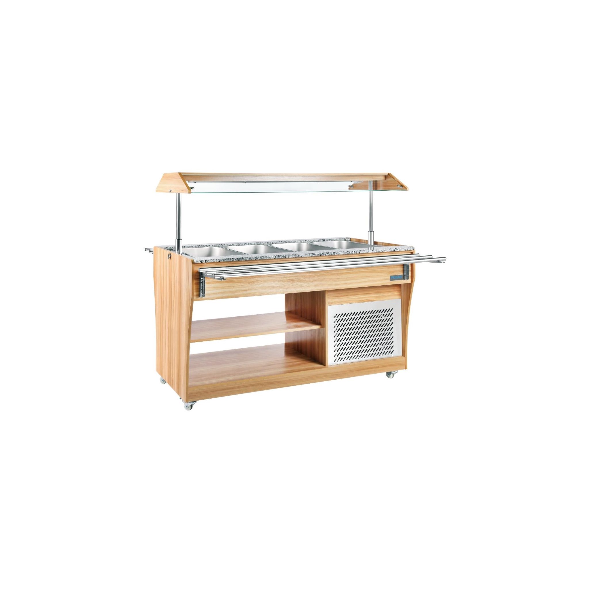 Polar G-Series CR899 Refrigerated Central Salad/Buffet Bar