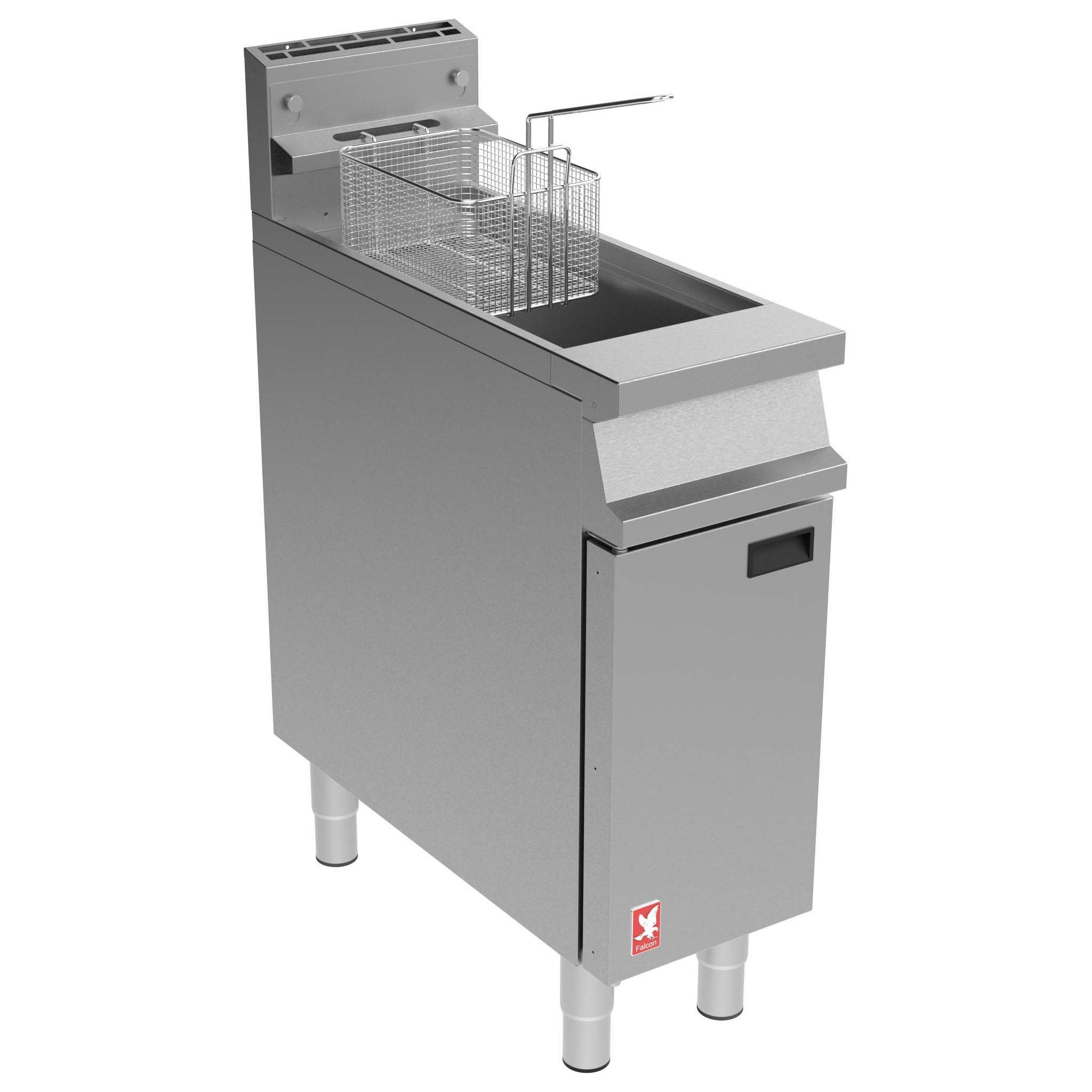 Falcon Dominator Plus G3830/N 15 Ltr Natural Gas Freestanding Single Tank Fryer (1 x Basket)