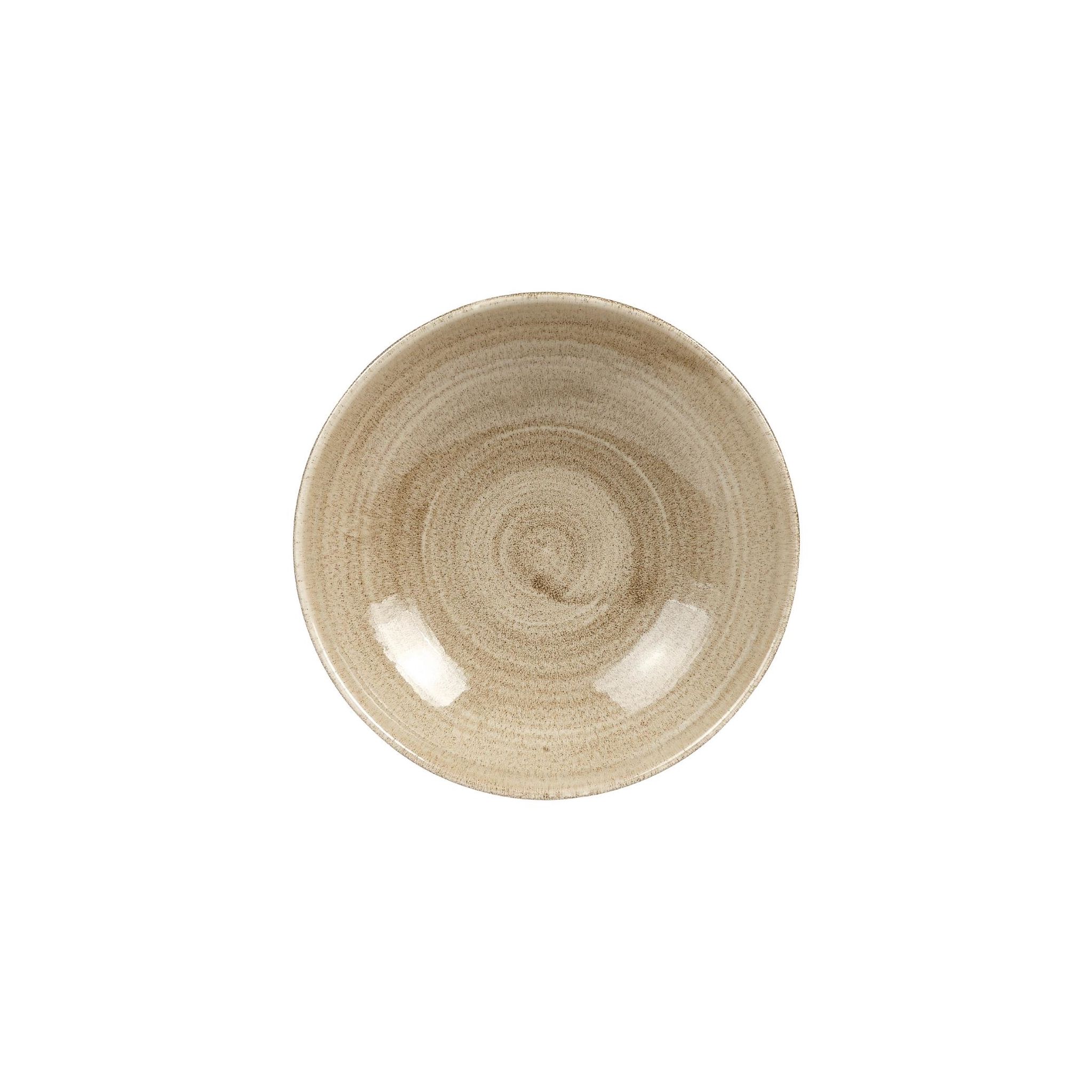 Churchill Stonecast Patina HC791 Antique Coupe Bowls Taupe 182mm (Pack of 12)