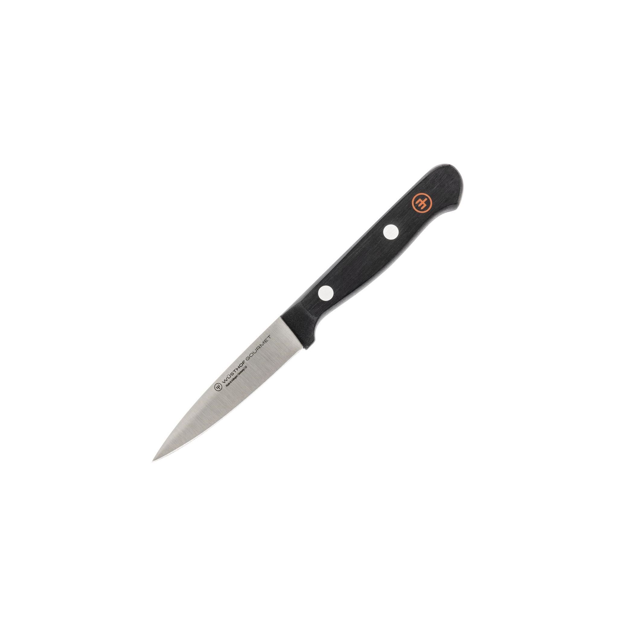 Wusthof Knives FE191 Gourmet Paring Knife Black 3"