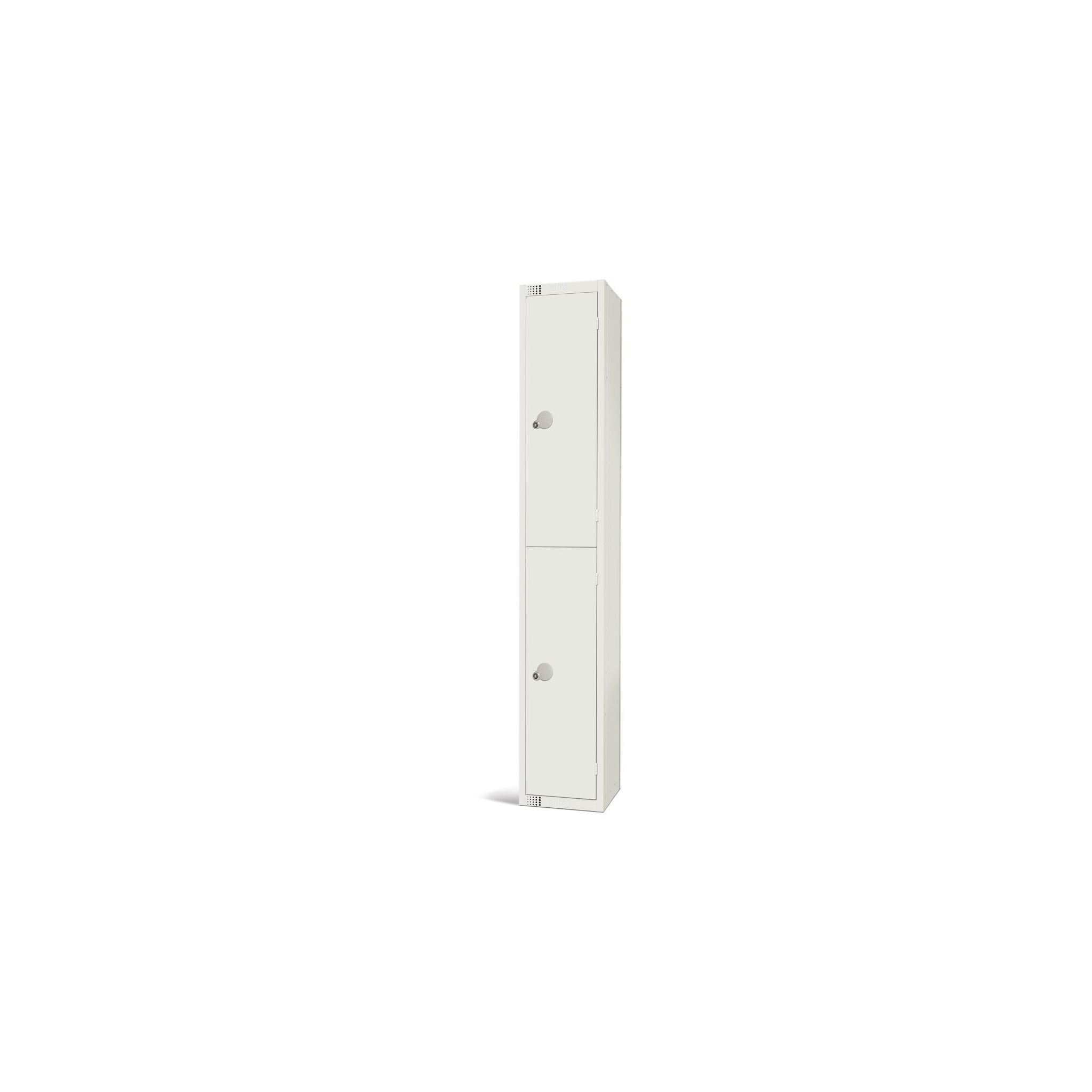 Elite Lockers GR310-CL Double Door Manual Combination Locker White