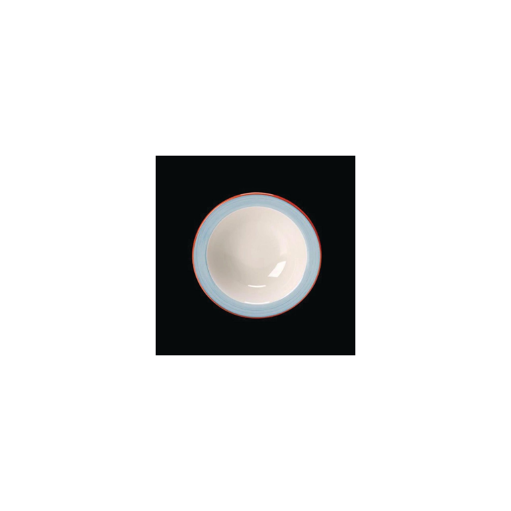 Steelite Rio V3034 Blue Oatmeal Bowls 165mm (Pack of 36)