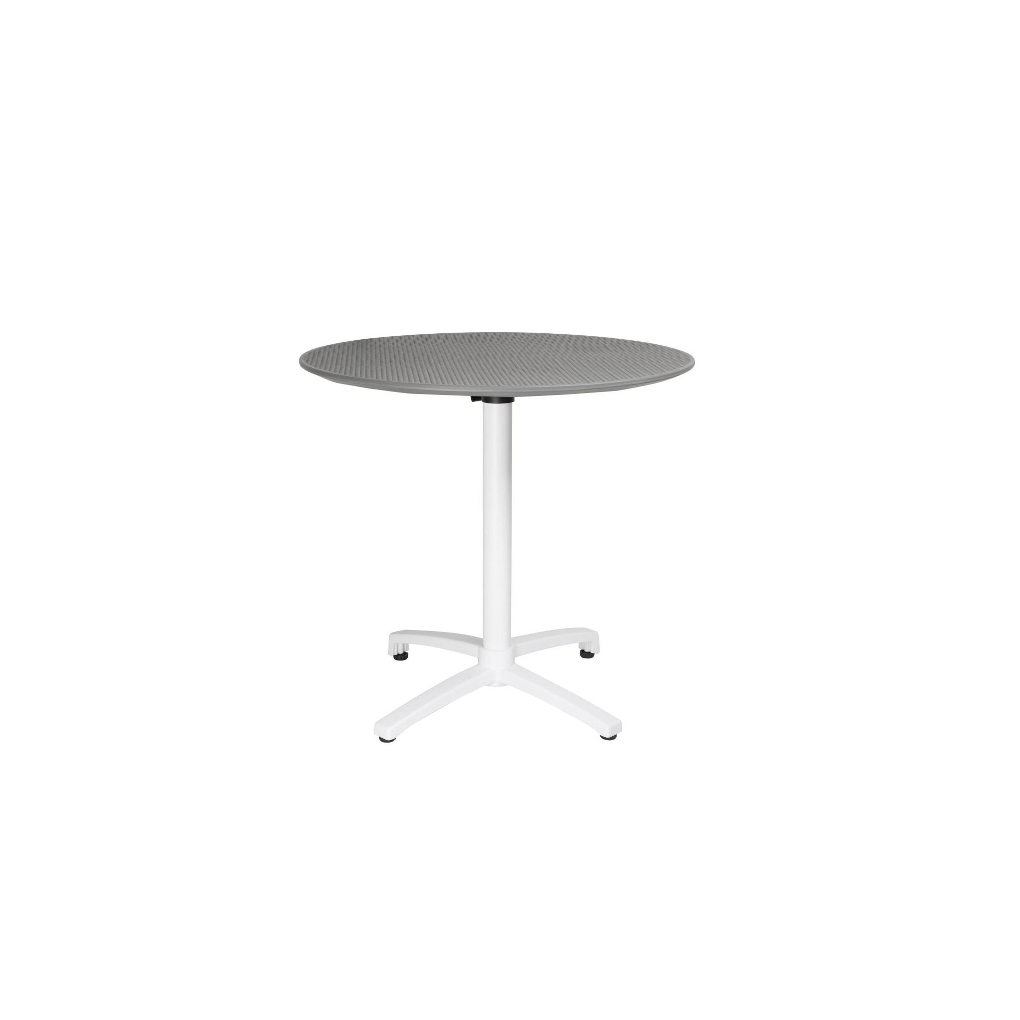 Bolero FT621 Folding Propylene Table 800mm Dark Grey