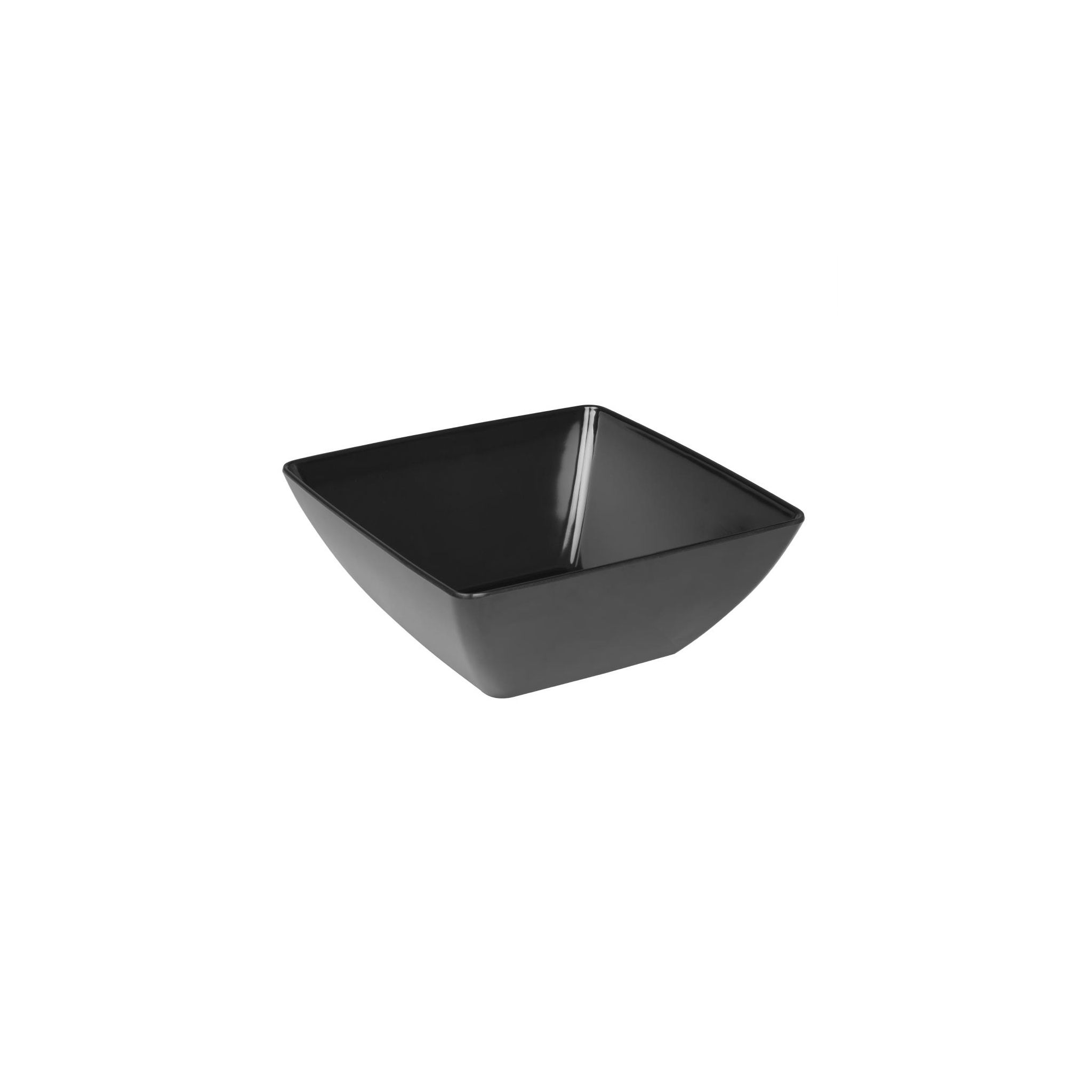 Olympia Kristallon DP147 Curved Black Melamine Bowl 11"
