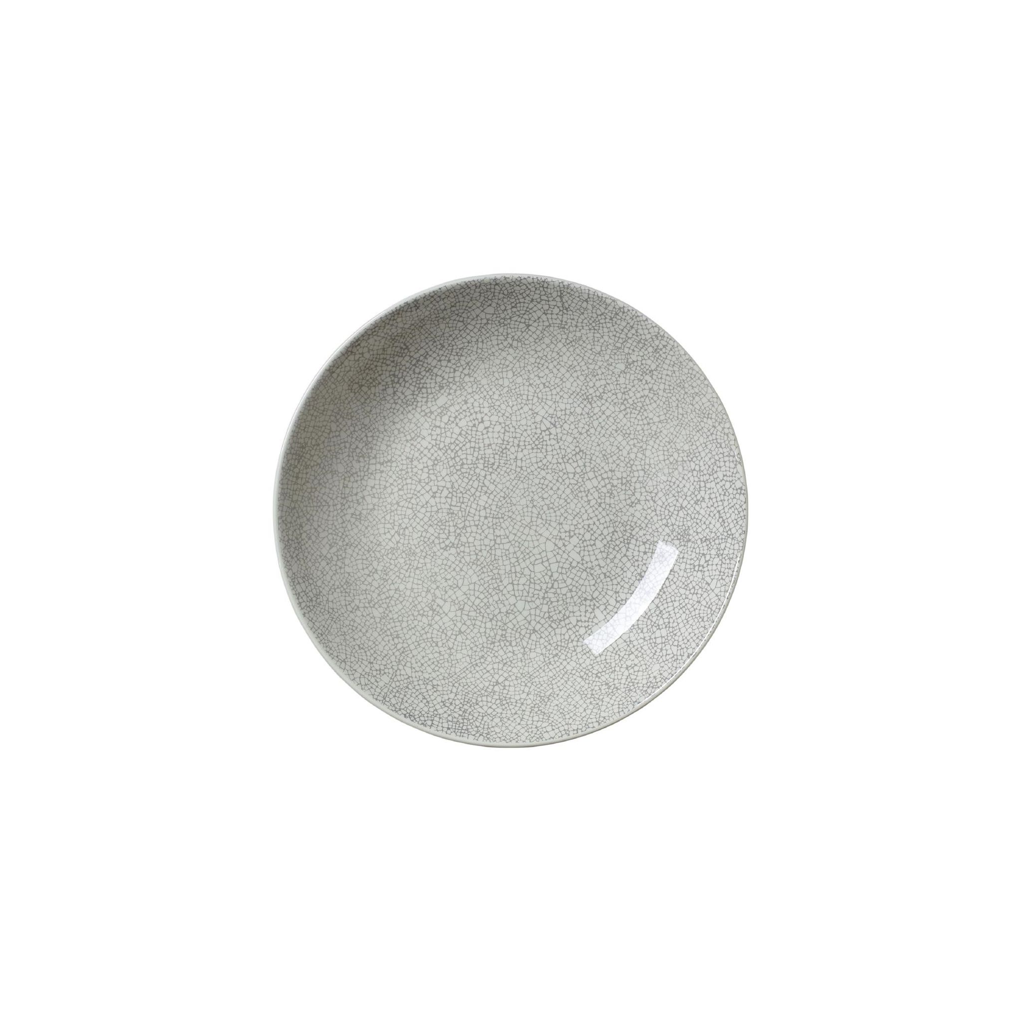 Steelite Ink Crackle VV1052 Grey Coupe Bowls 253mm (Pack of 12)