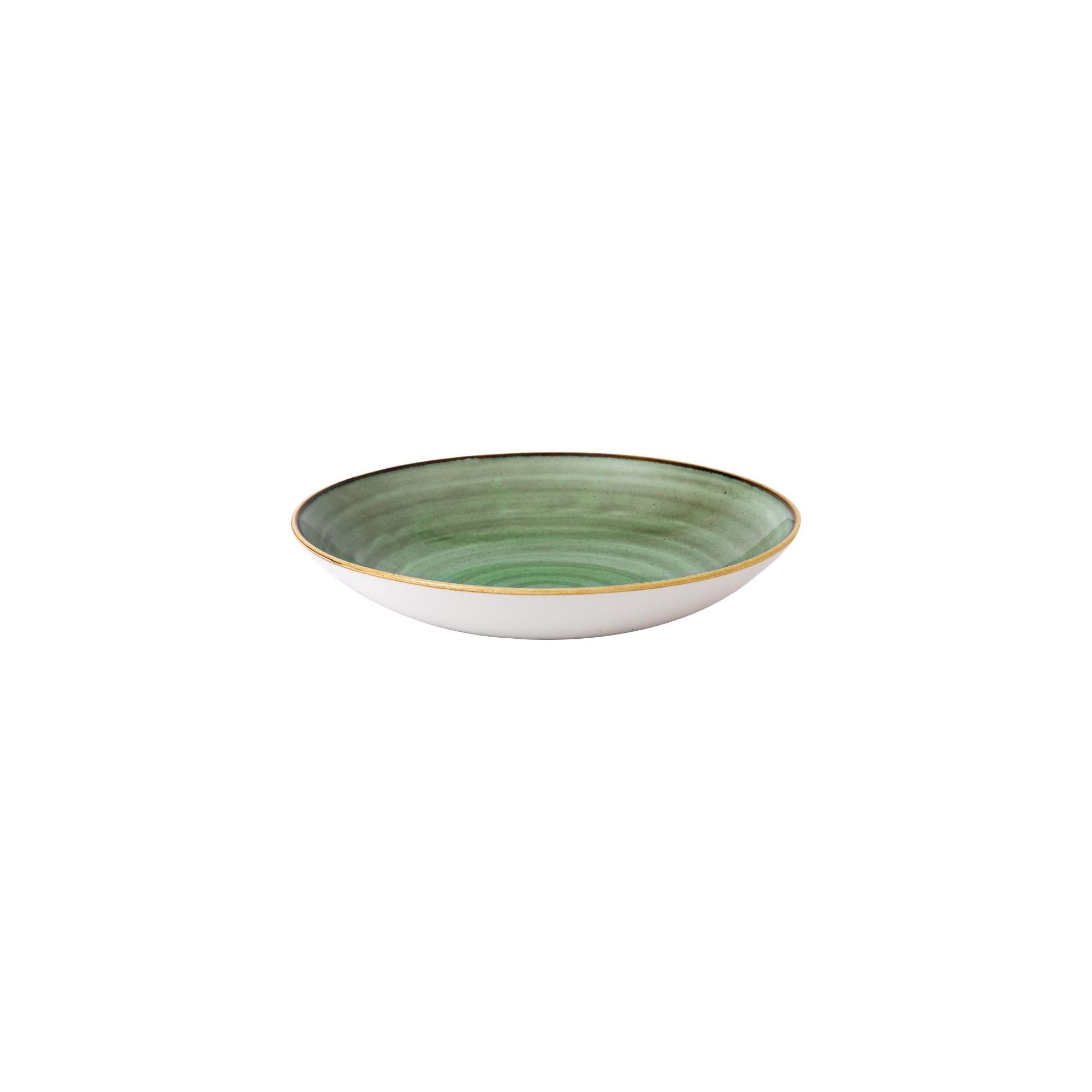 Churchill Stonecast FJ911 Samphire Green Coupe Bowls 12 " 84.5oz (Box 6)