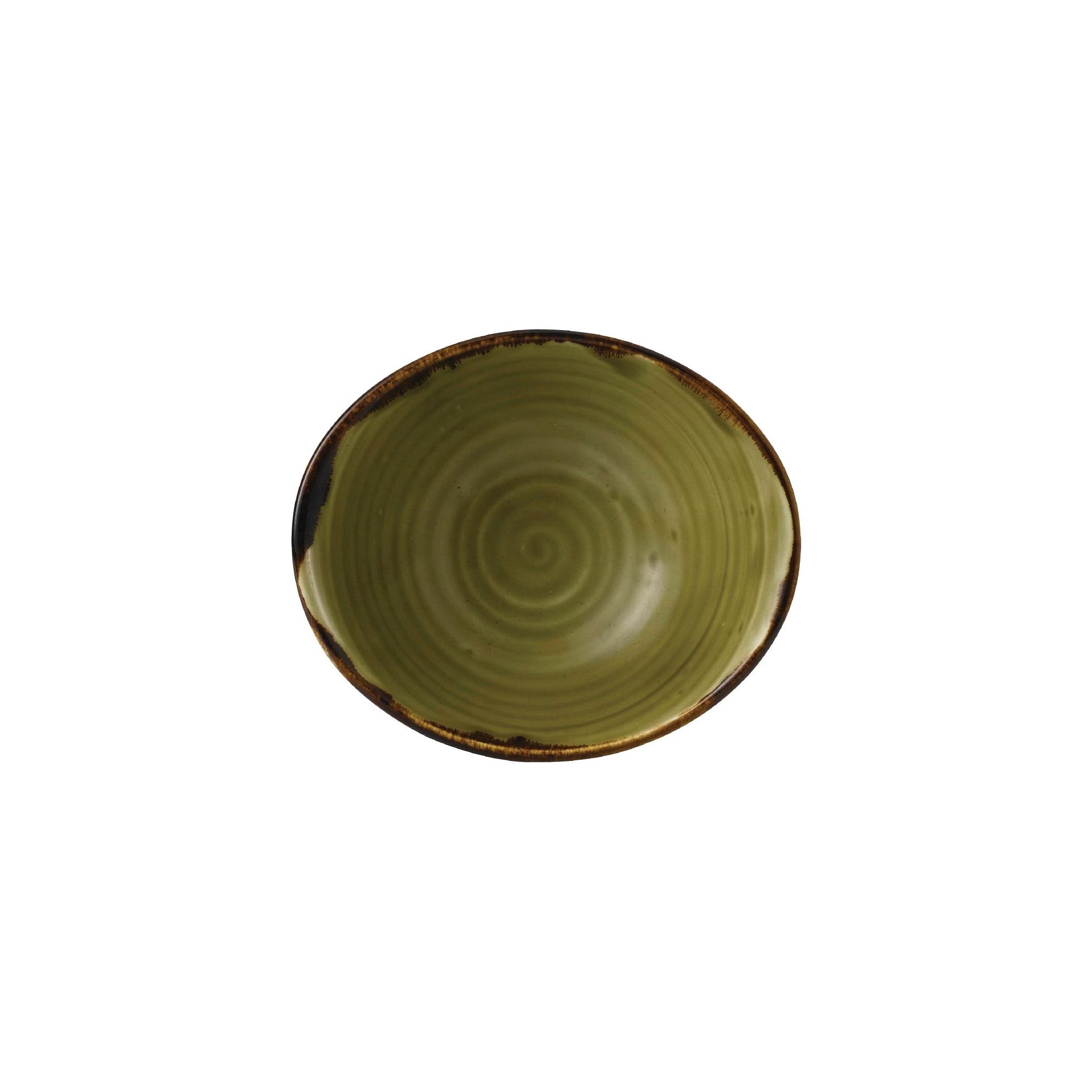 Dudson Harvest FE397 Green Deep Bowl 200 x 168mm (Pack of 6)