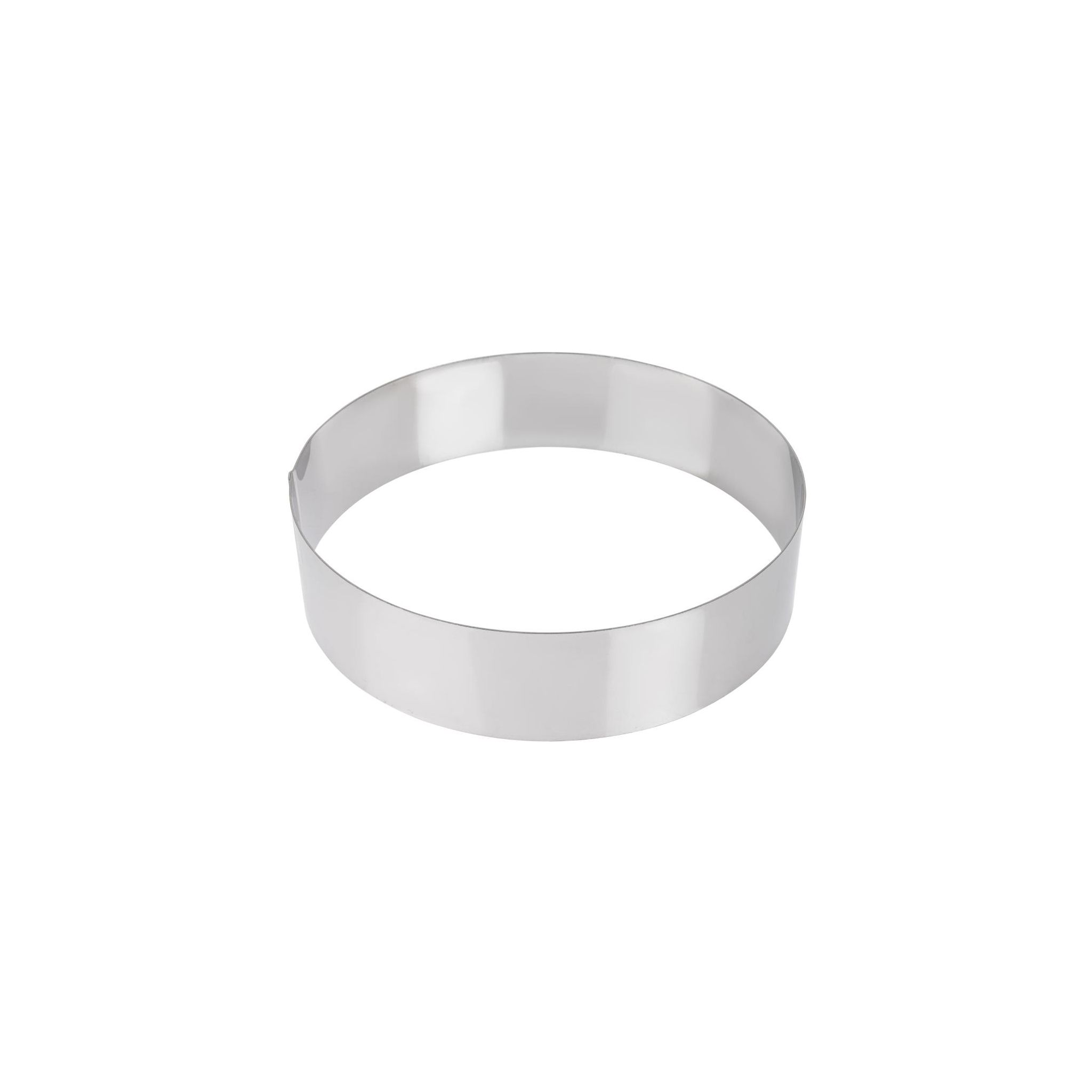 De Buyer GM374 Stainless Steel Mousse Ring 240mm x 60mm