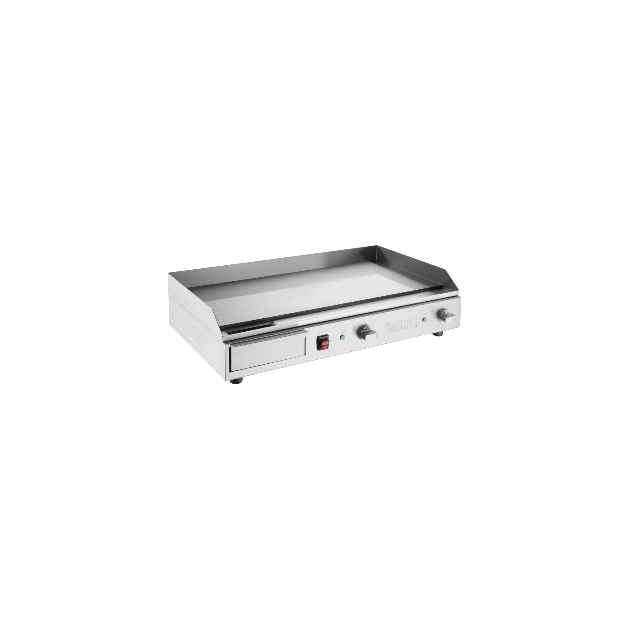 Buffalo CU627 Electric Countertop Extra Wide Steel Plate Griddle