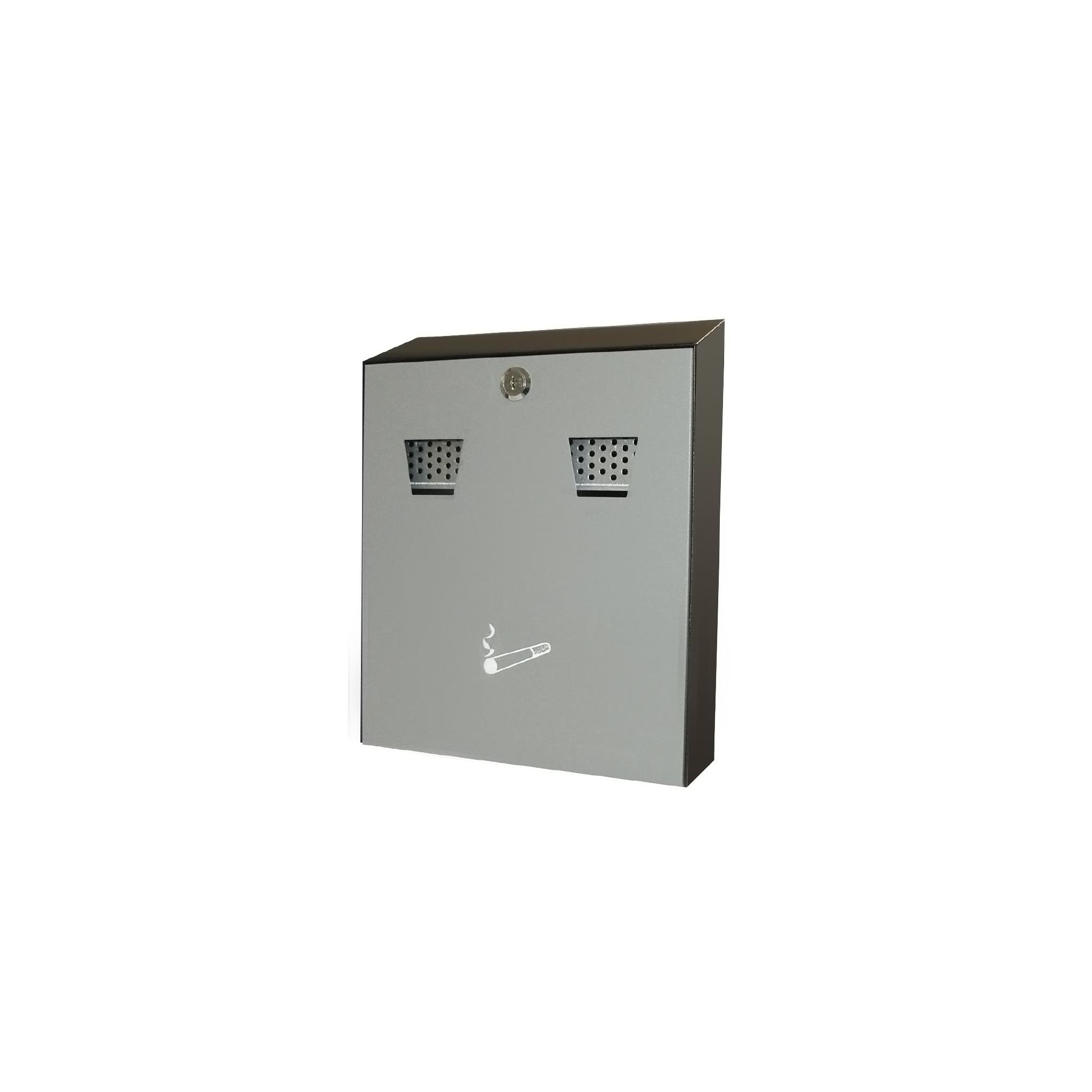 Beaumont CZ676 Powder Coated Wall Mounted Ashbin