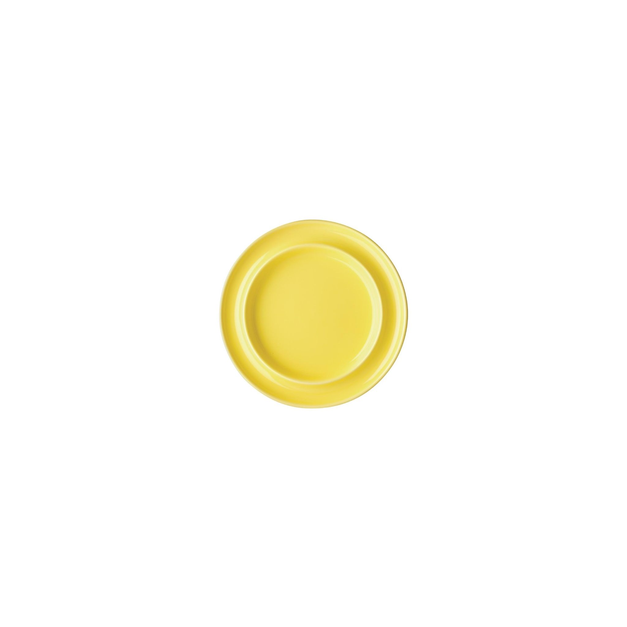 Olympia Kristallon Heritage DW706 Raised Rim Plates Yellow 205mm (Pack of 4)